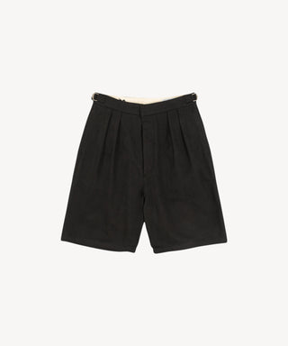 THE DOUBLE PLEAT SHORTS