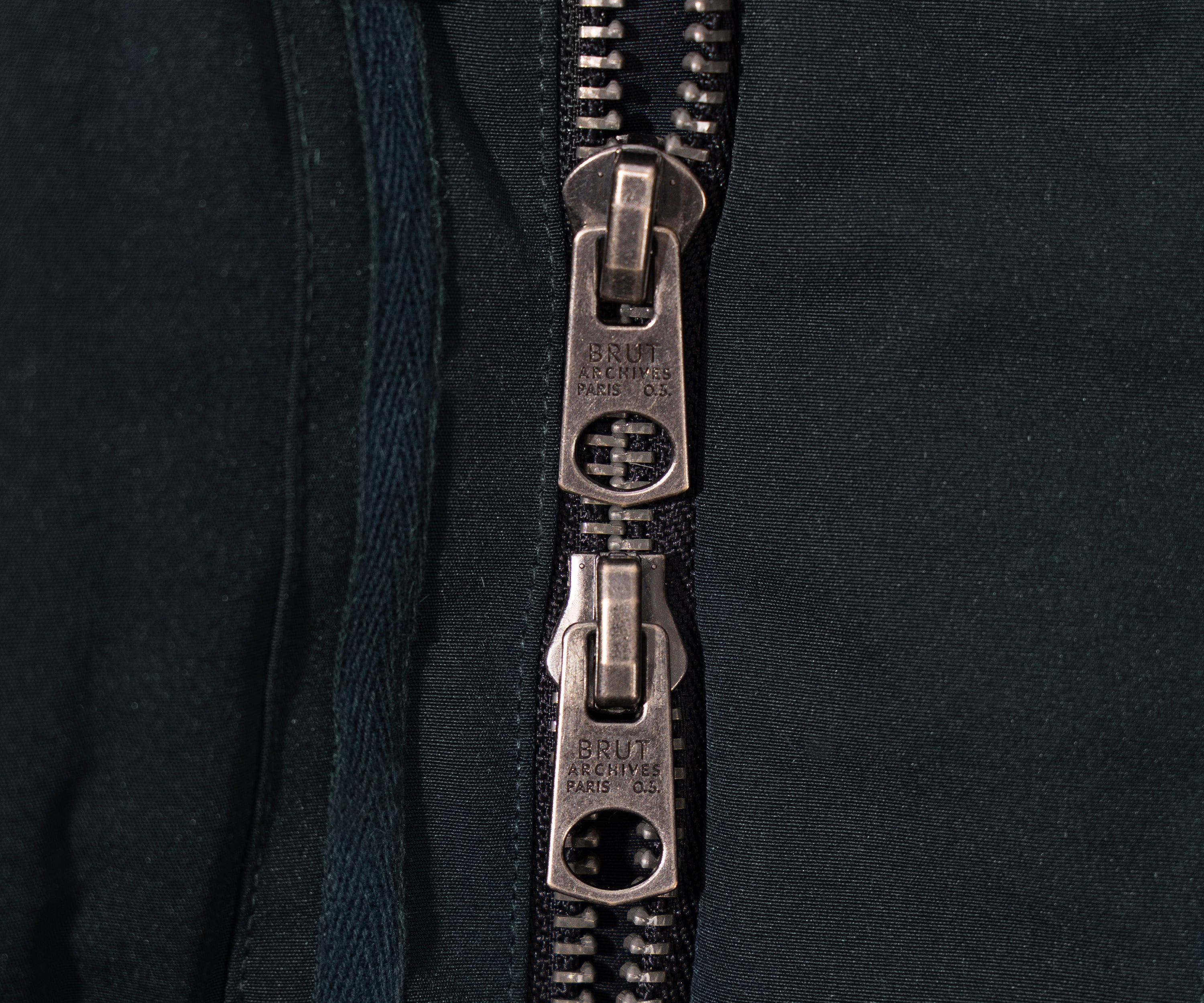 THE DOWN PARKA Manteaux et vestes X-SMALL / BLEU MARINE - BRUT Clothing