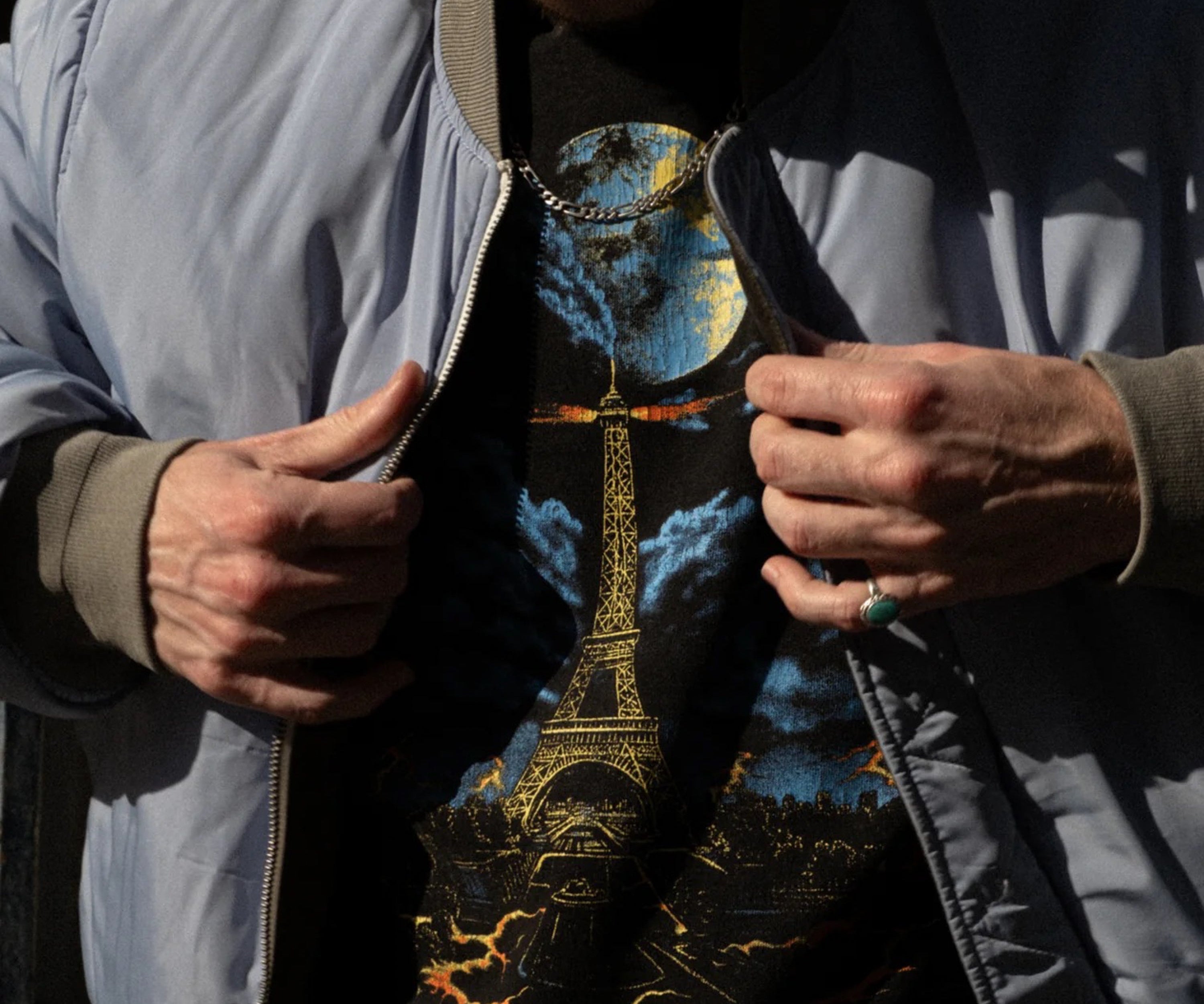 THE EIFFEL TOWER TEE T-Shirts X-SMALL / BLACK - BRUT Clothing