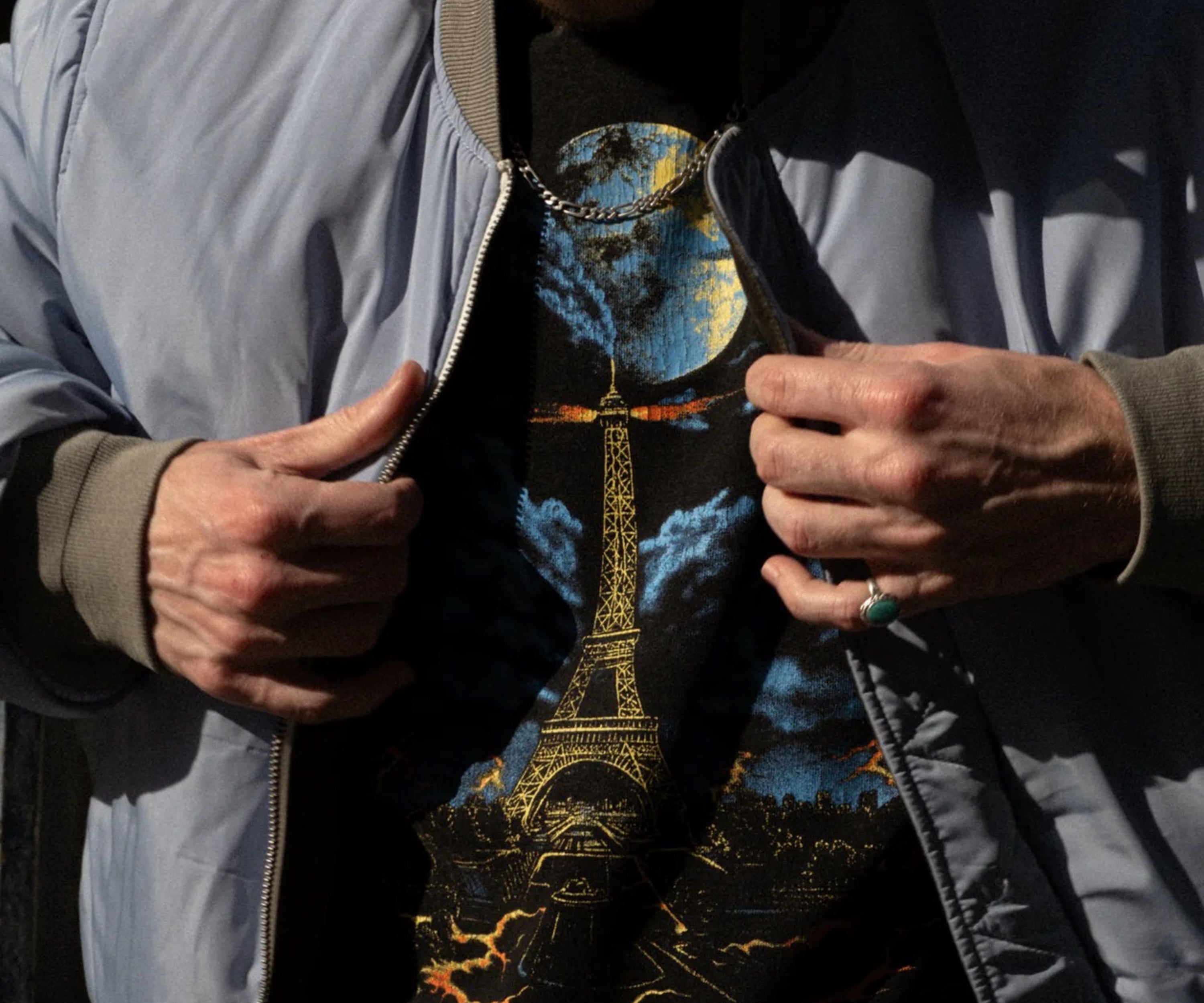 THE EIFFEL TOWER TEE T-Shirts X-SMALL / BLACK - BRUT Clothing