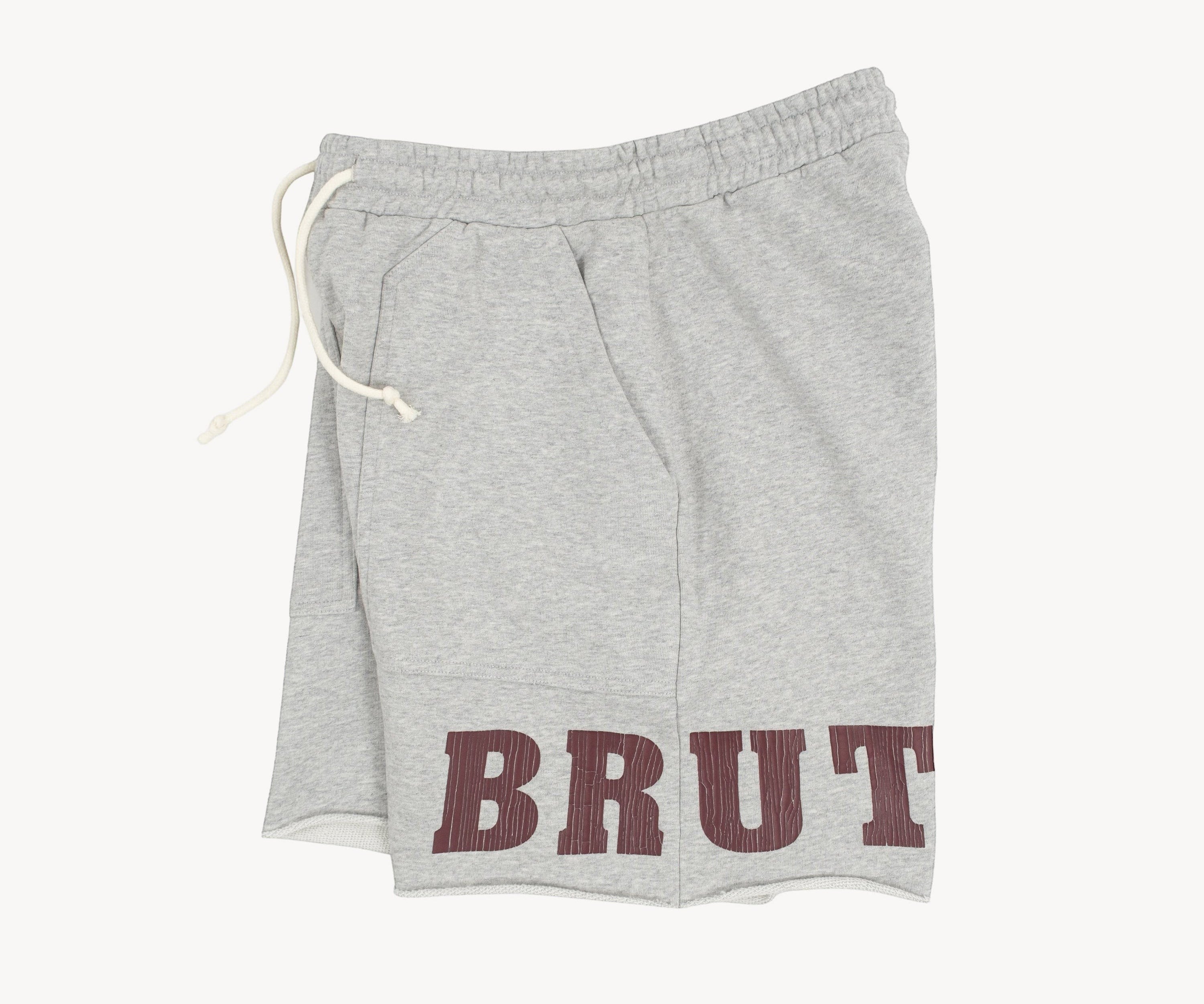 THE FATIGUE JERSEY SHORT Short S / HEATER GREY - BRUT Clothing