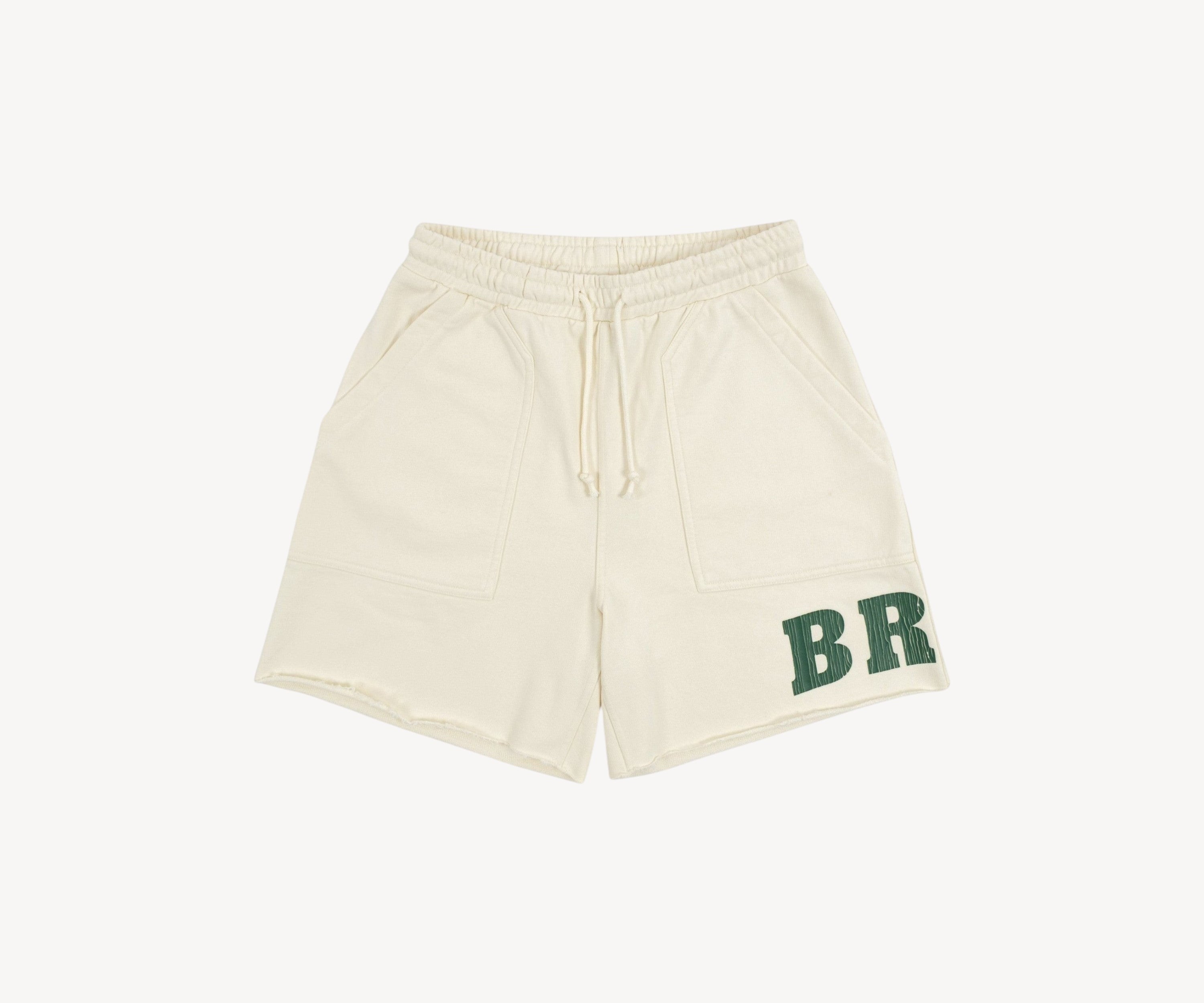 THE FATIGUE JERSEY SHORT Short S / ECRU - BRUT Clothing