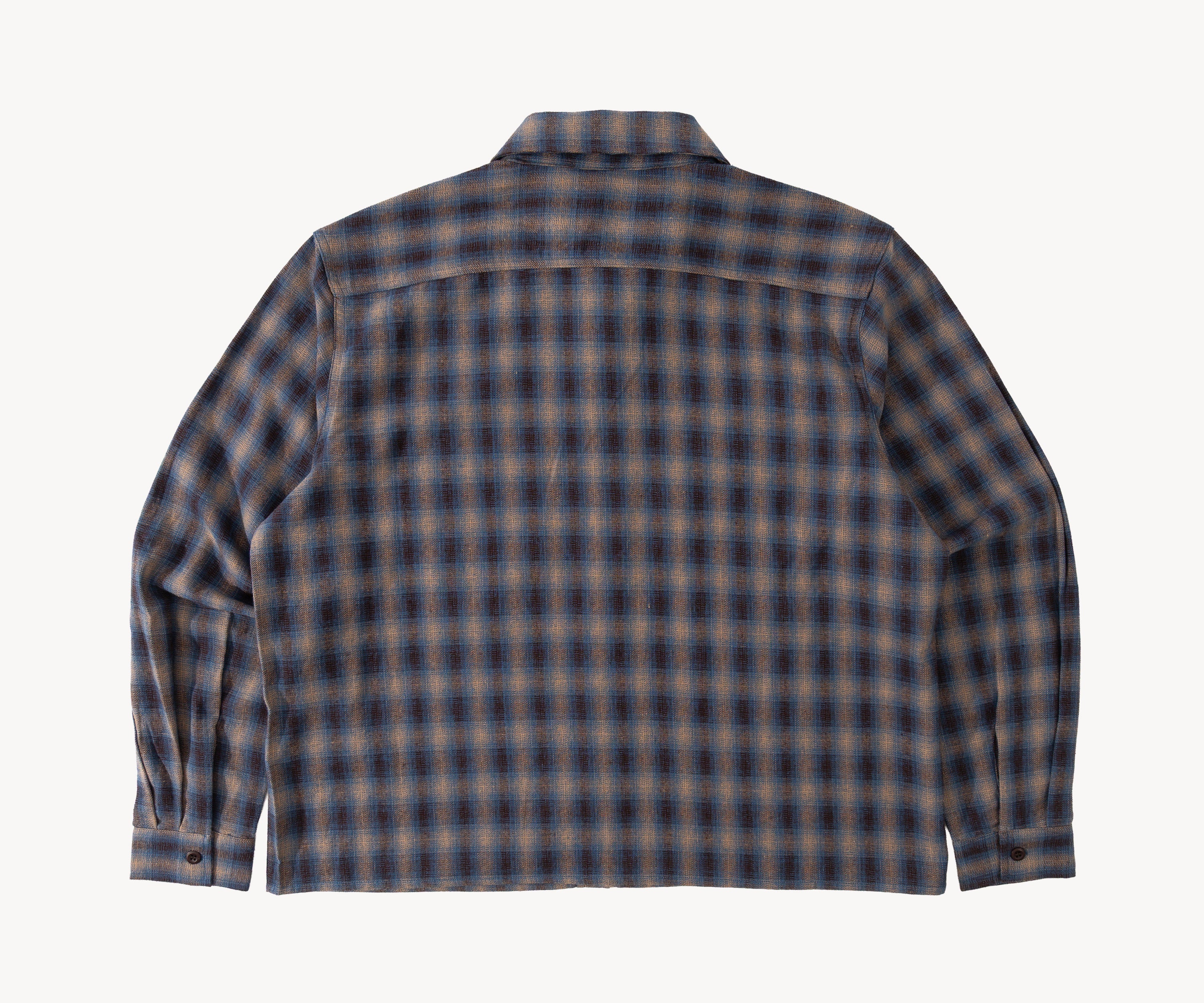 THE HIGH TRAIL SHIRT T-shirts TAILLE S / MARRON / BLEU - BRUT Clothing