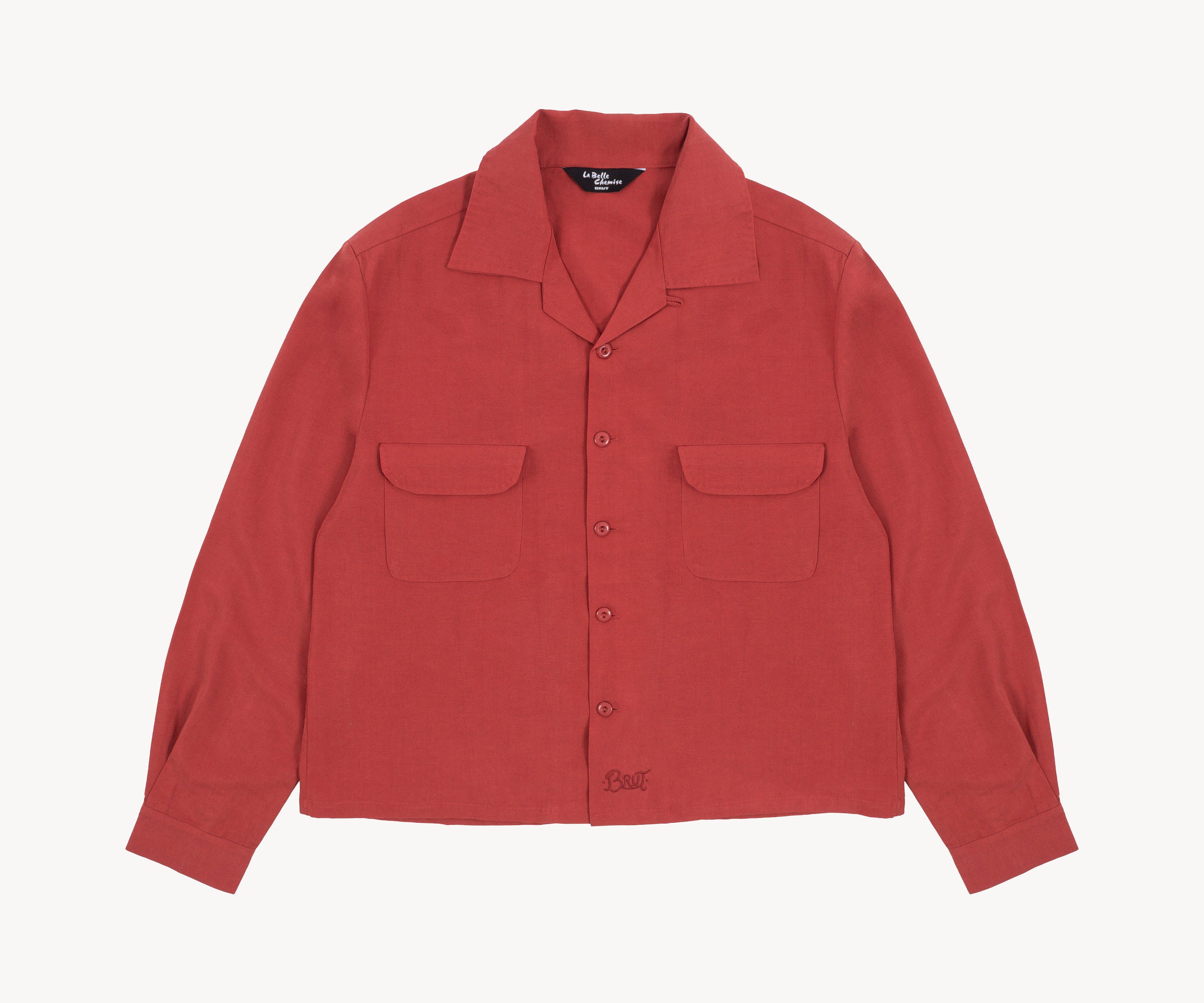 LA BELLE CHEMISE Shirts X-SMALL / RED - BRUT Clothing