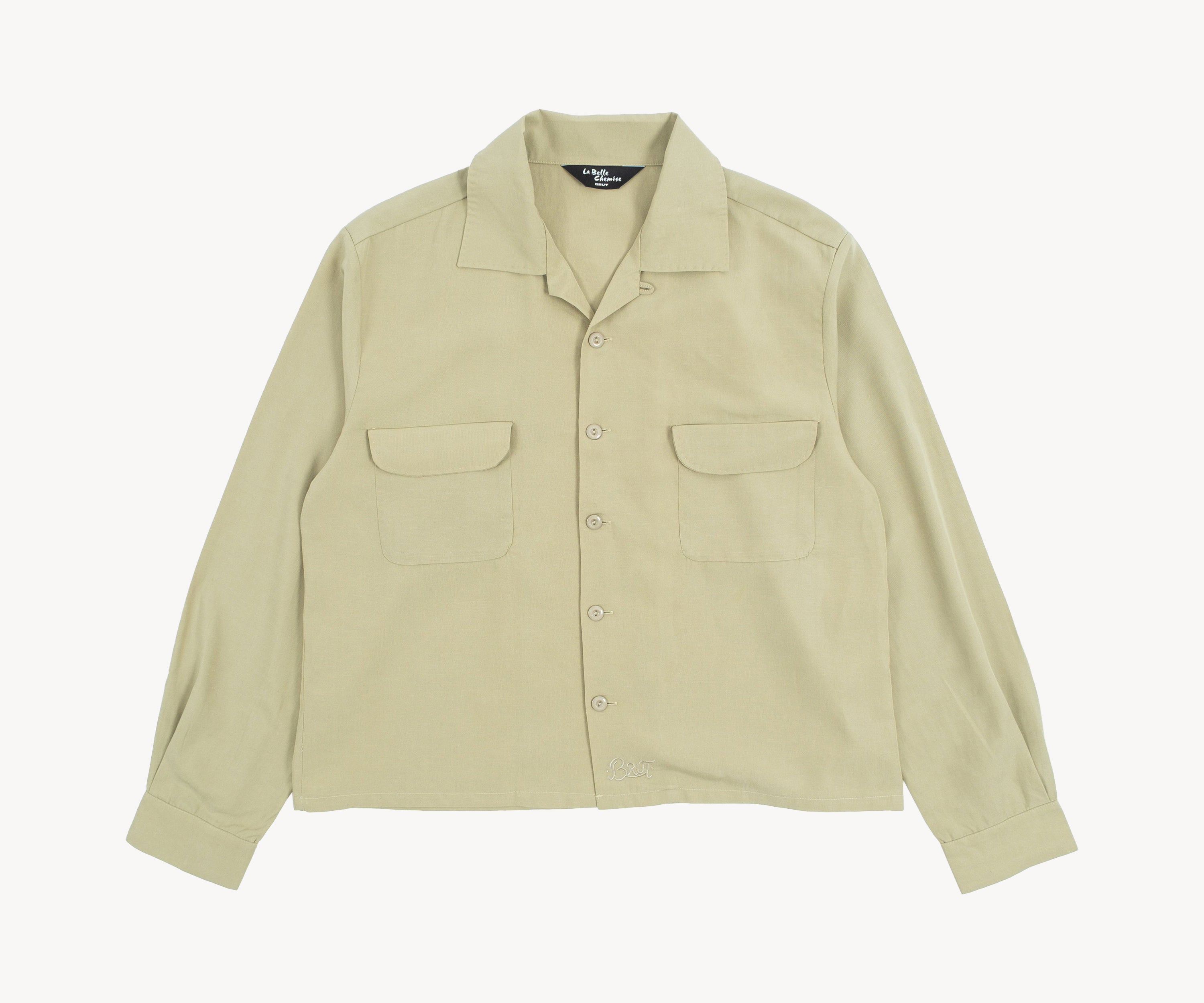 LA BELLE CHEMISE Shirts X-SMALL / LIGHT GREEN - BRUT Clothing