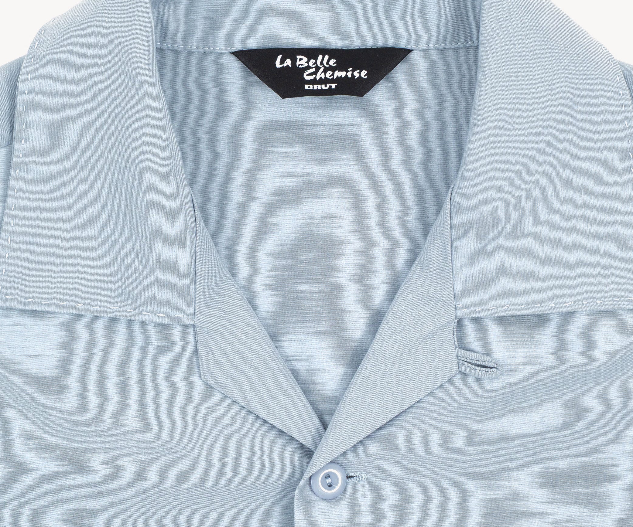 LA BELLE CHEMISE Chemises X-SMALL / BLEU CLAIR - BRUT Clothing