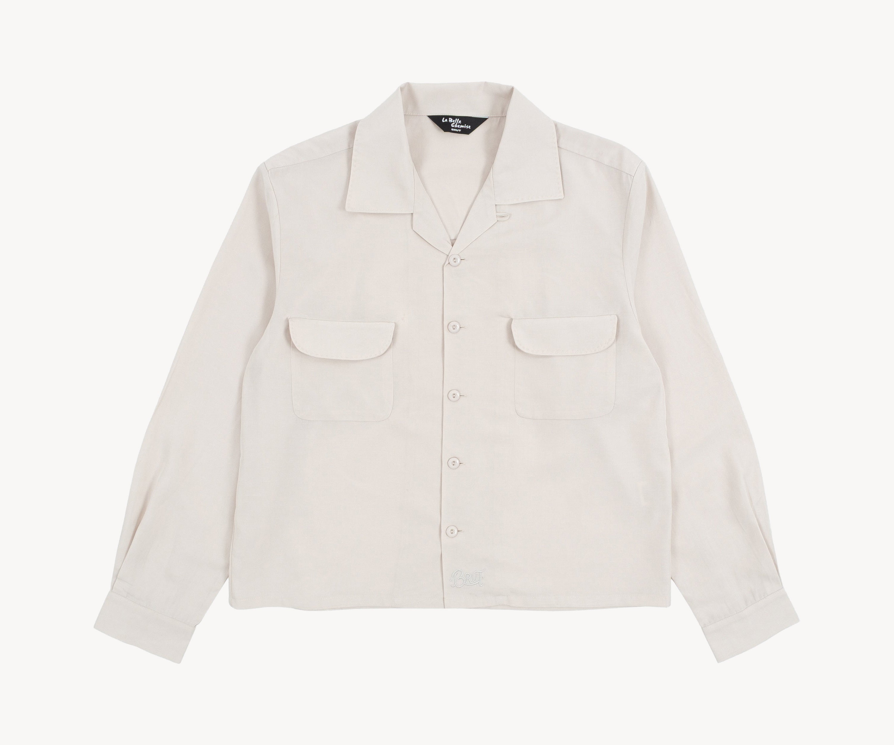 LA BELLE CHEMISE Chemises X-SMALL / ÉCRU - BRUT Clothing
