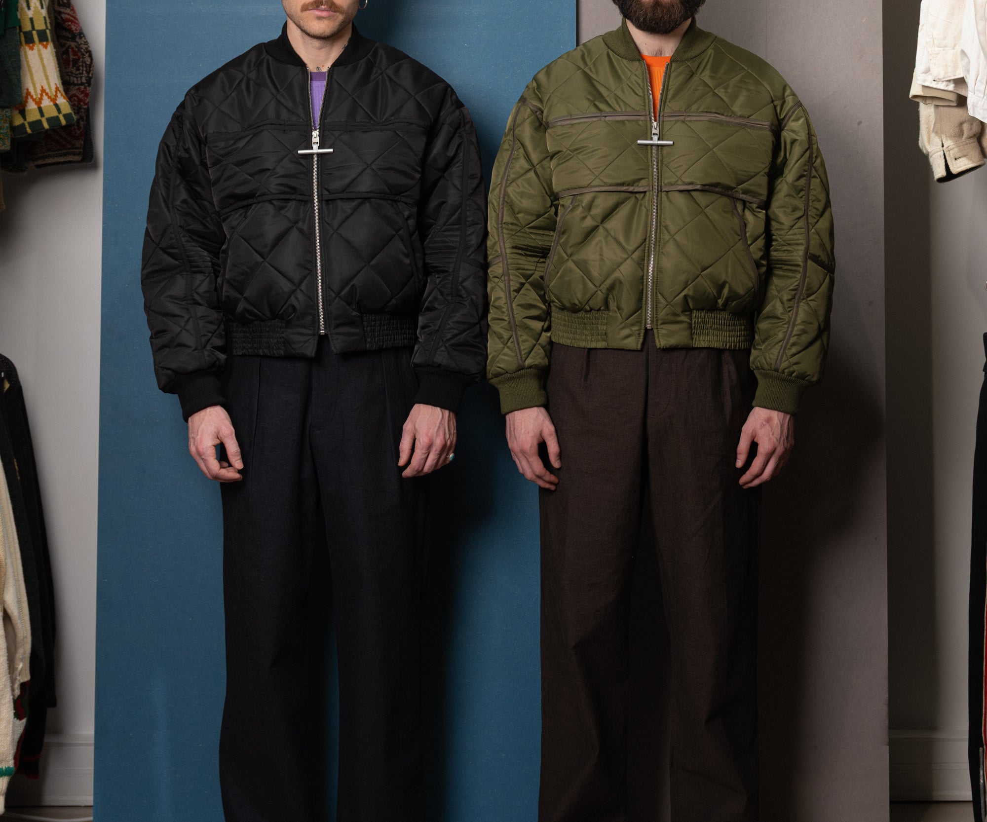 THE MK-4 JACKET Manteaux et vestes TAILLE S / VERT - BRUT Clothing