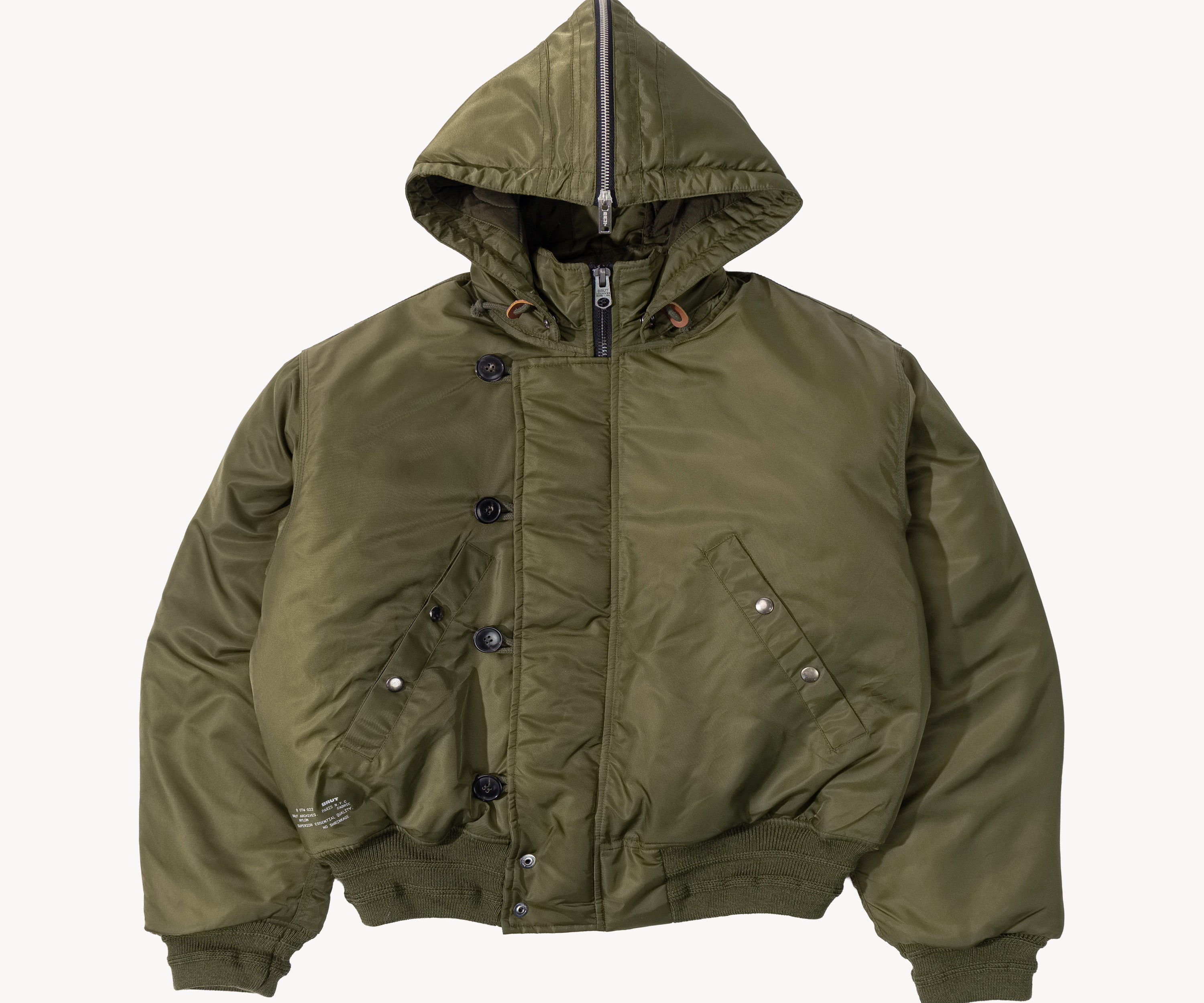 THE LUNAR BOMBER Manteaux et vestes TAILLE S / VERT - BRUT Clothing