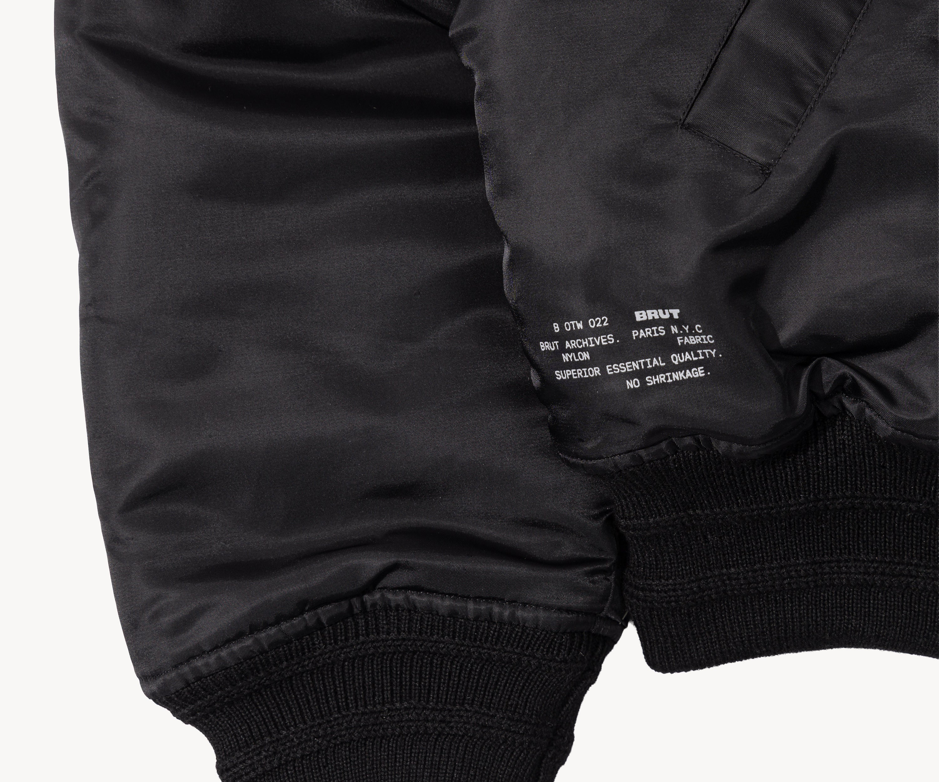 THE LUNAR BOMBER Manteaux et vestes TAILLE S / NOIR - BRUT Clothing