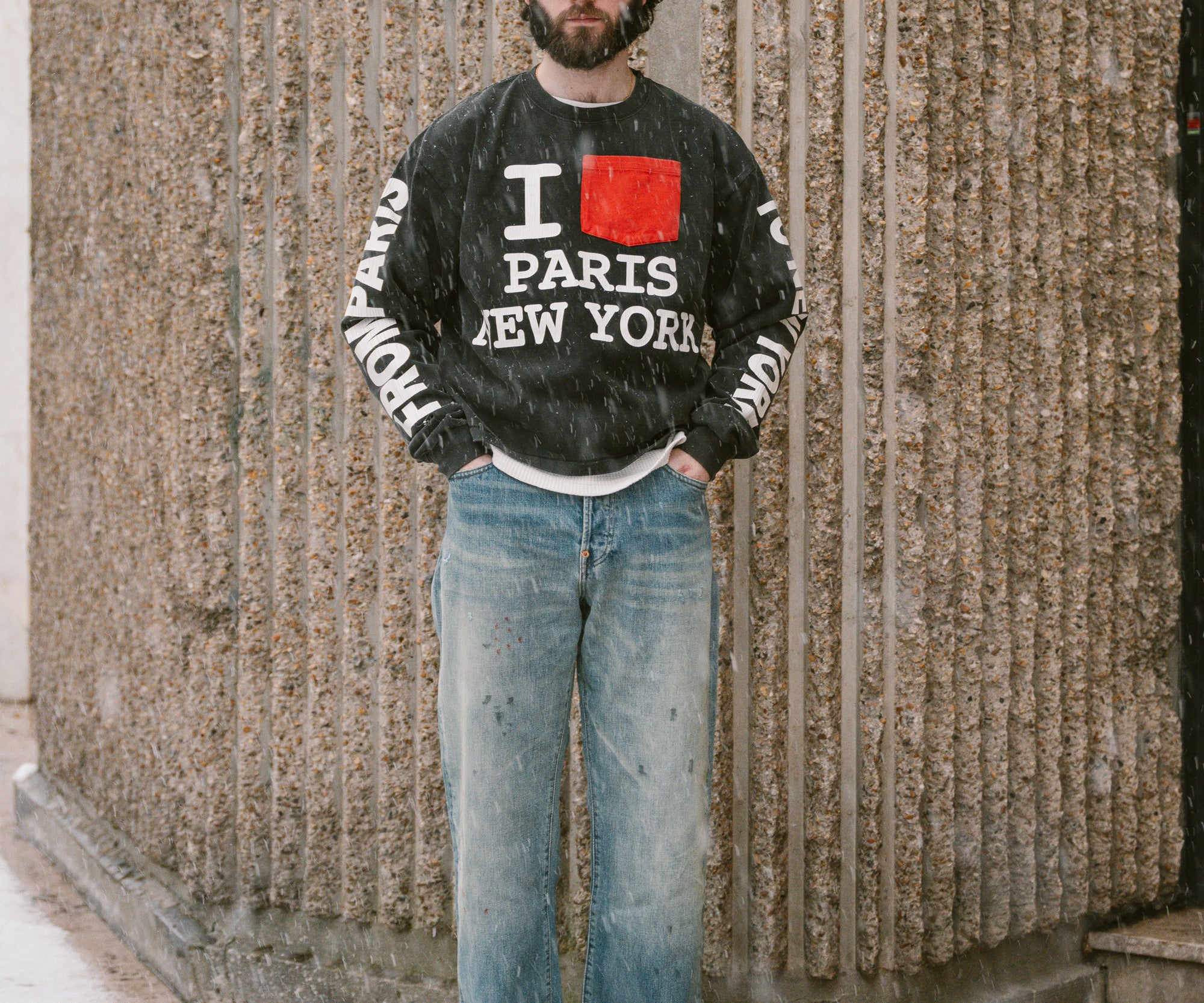 I LOVE PARIS NYC TEE T-Shirts X-SMALL / BLACK - BRUT Clothing