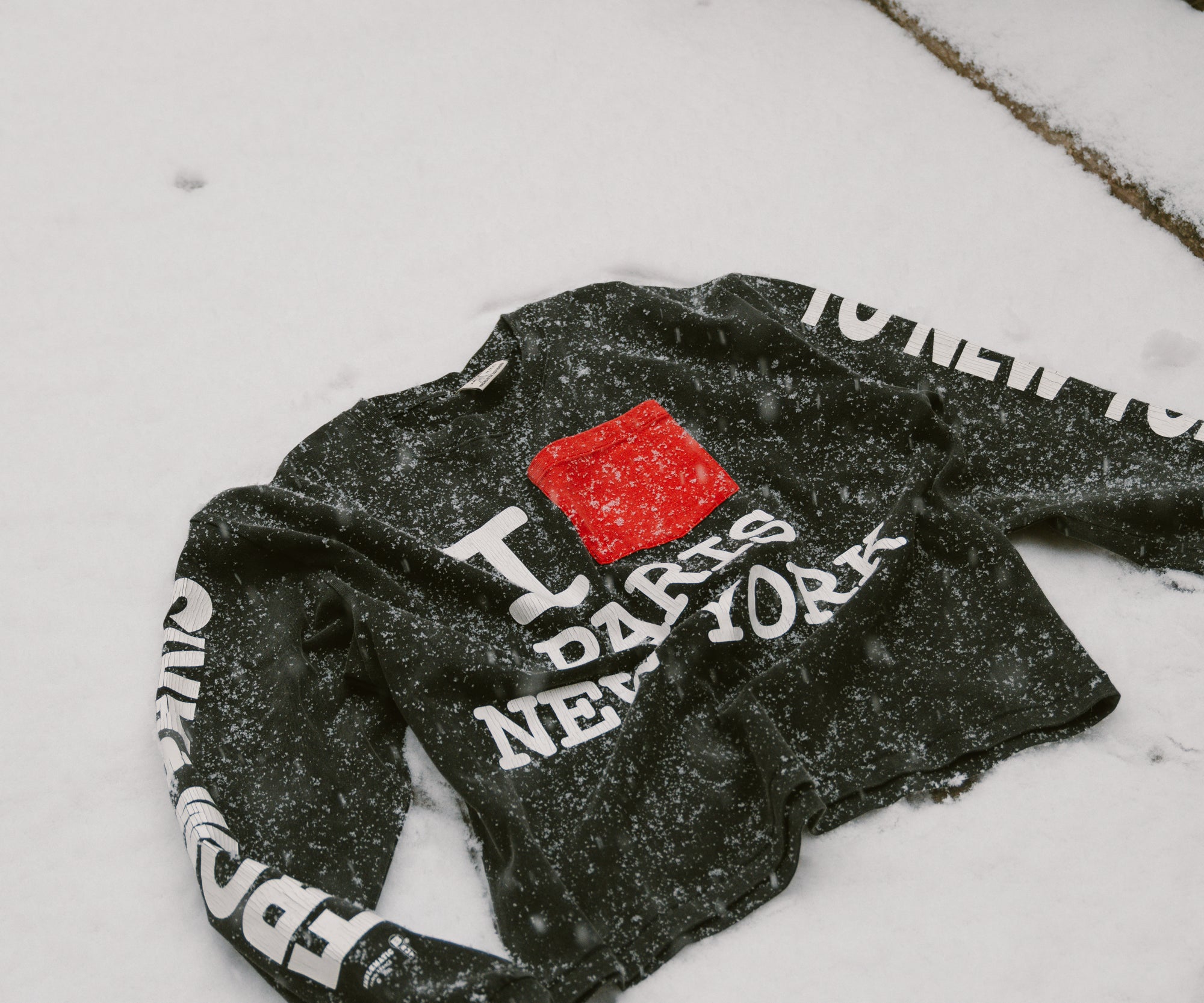 I LOVE PARIS NYC TEE T-Shirts X-SMALL / BLACK - BRUT Clothing