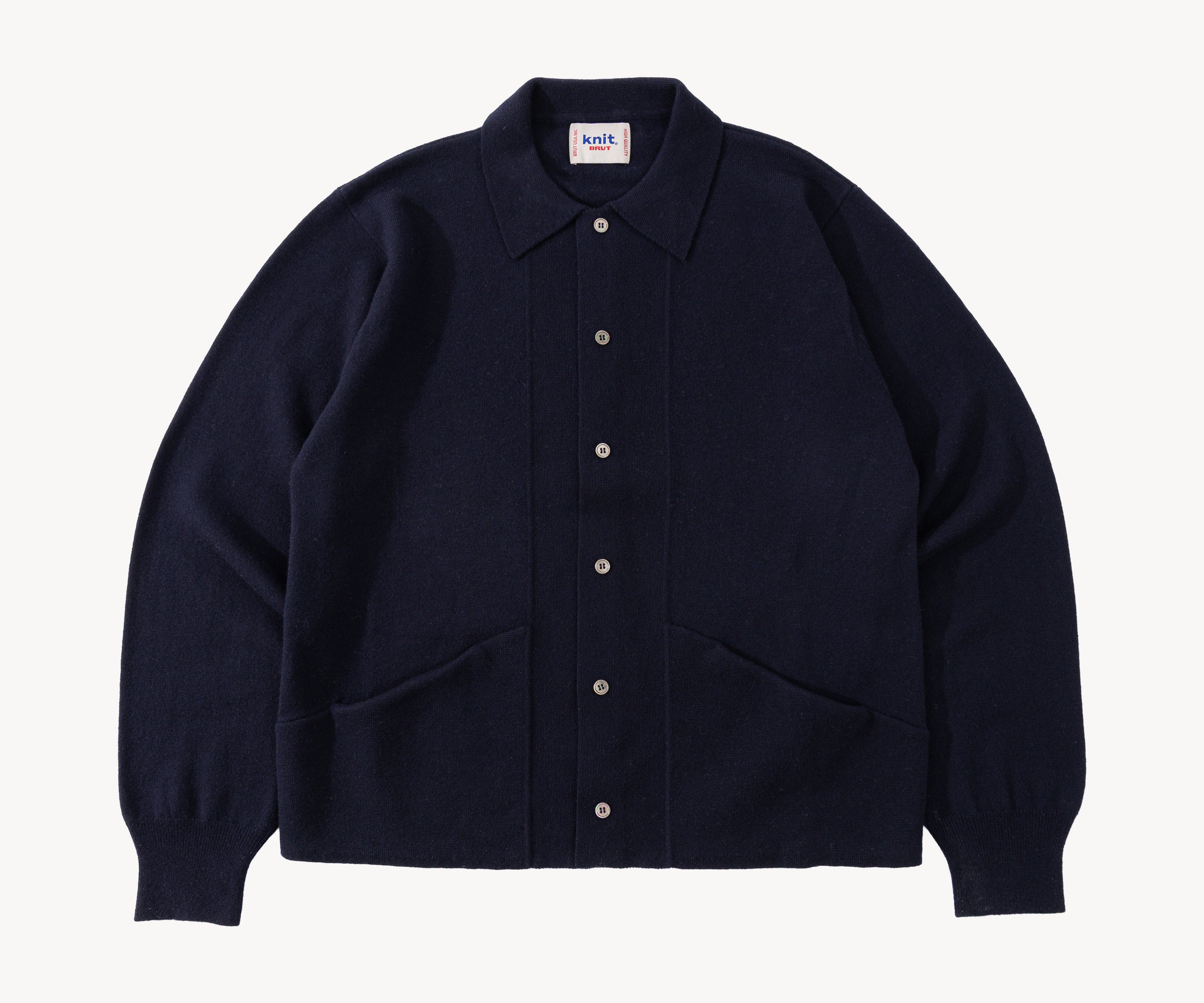 THE OLD SCHOOL POLO X-SMALL / BLEU MARINE - BRUT Clothing