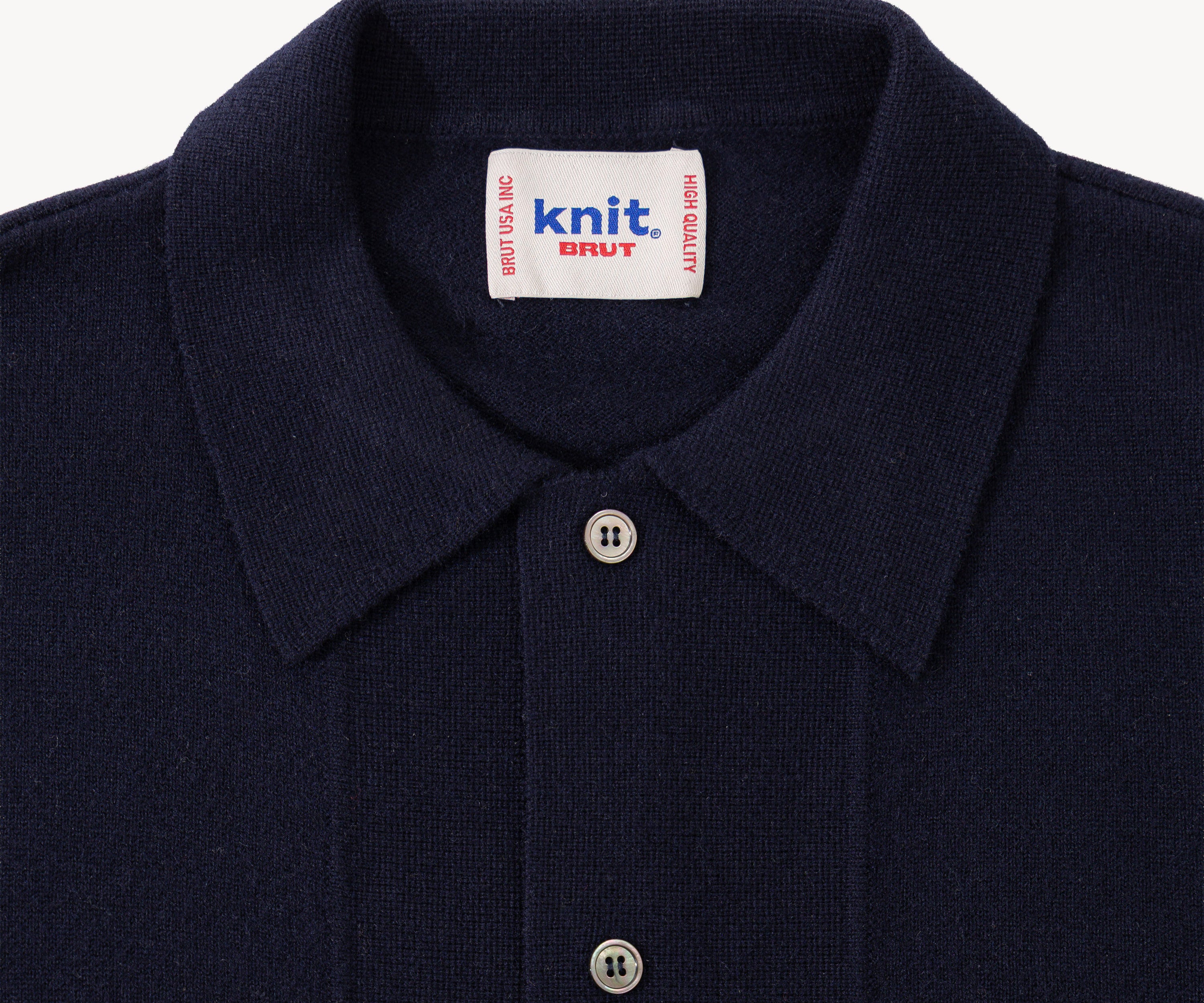 THE OLD SCHOOL POLO X-SMALL / BLEU MARINE - BRUT Clothing