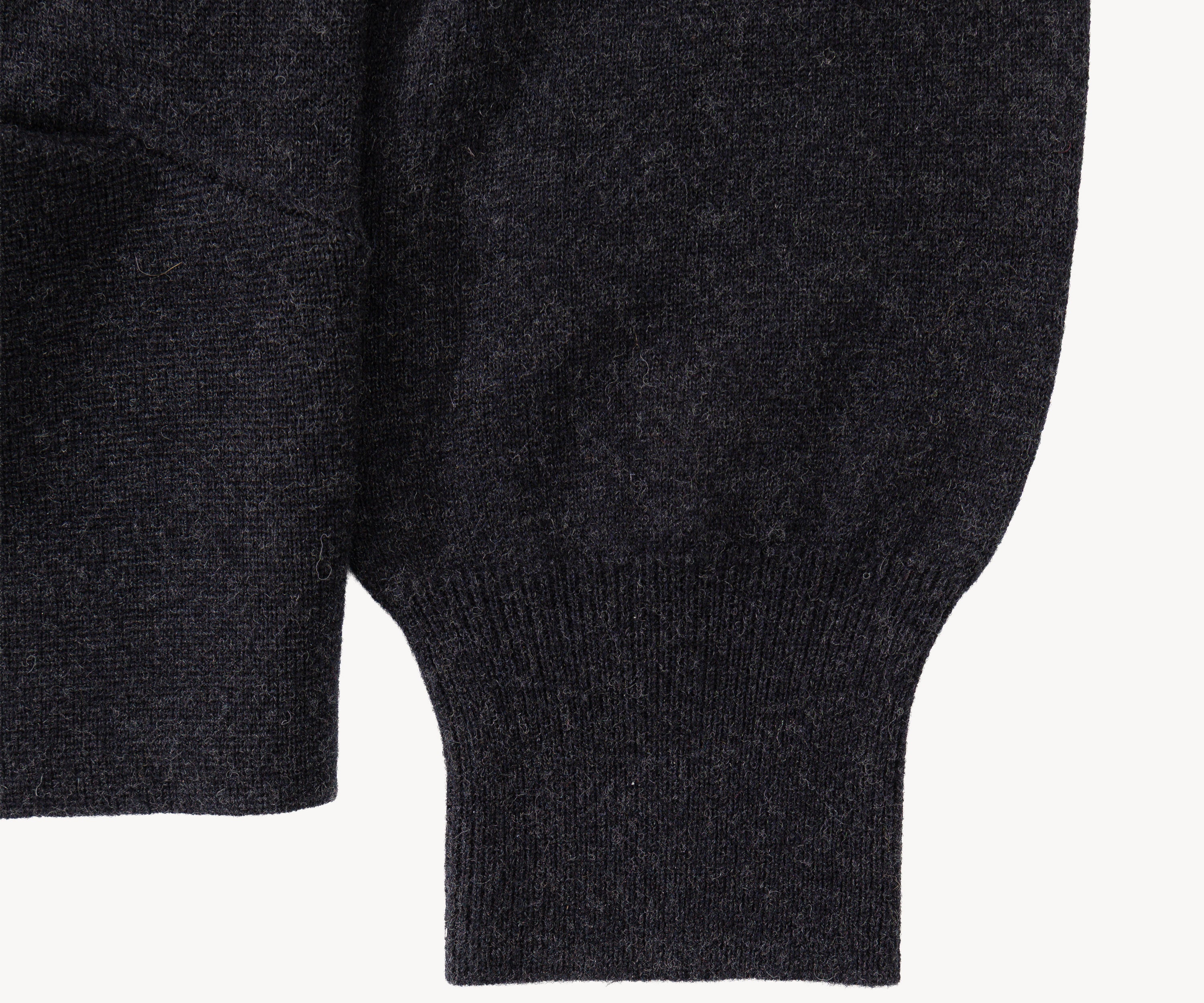THE OLD SCHOOL POLO Pull X-SMALL / ANTHRACITE - BRUT Clothing