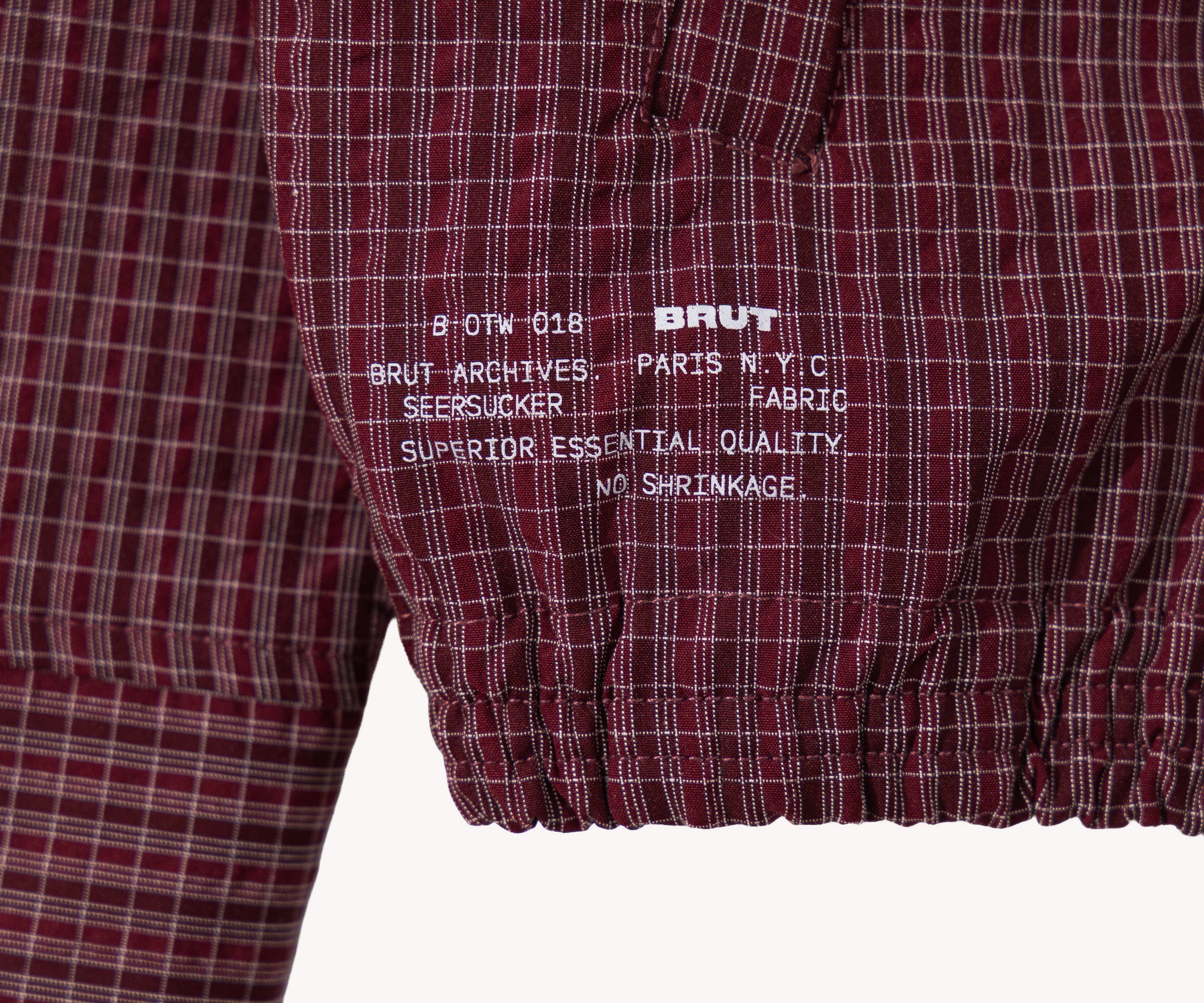 THE OLD SPORT JACKET Manteaux et vestes XS / BORDEAUX - BRUT Clothing