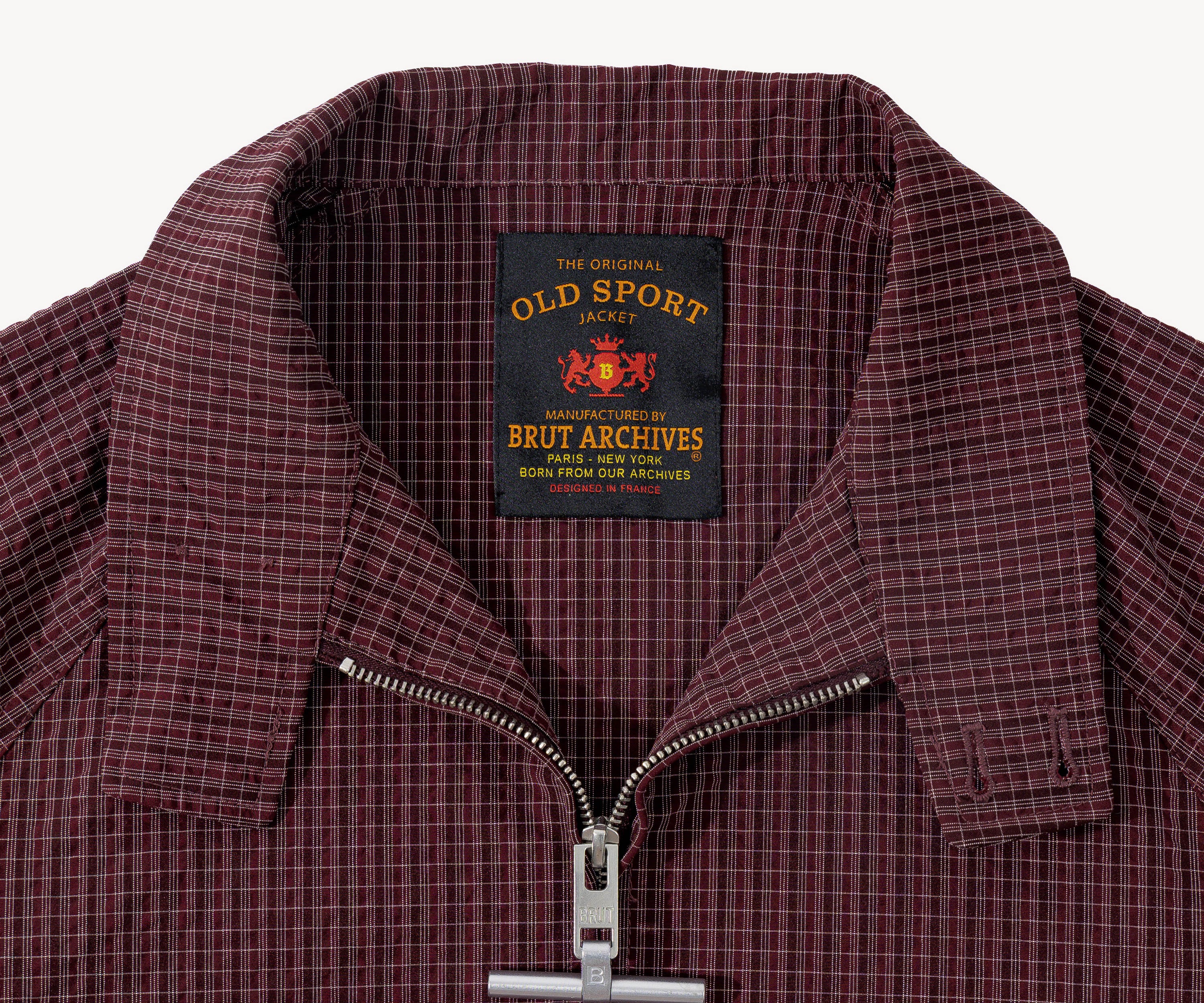 THE OLD SPORT JACKET Manteaux et vestes XS / BORDEAUX - BRUT Clothing