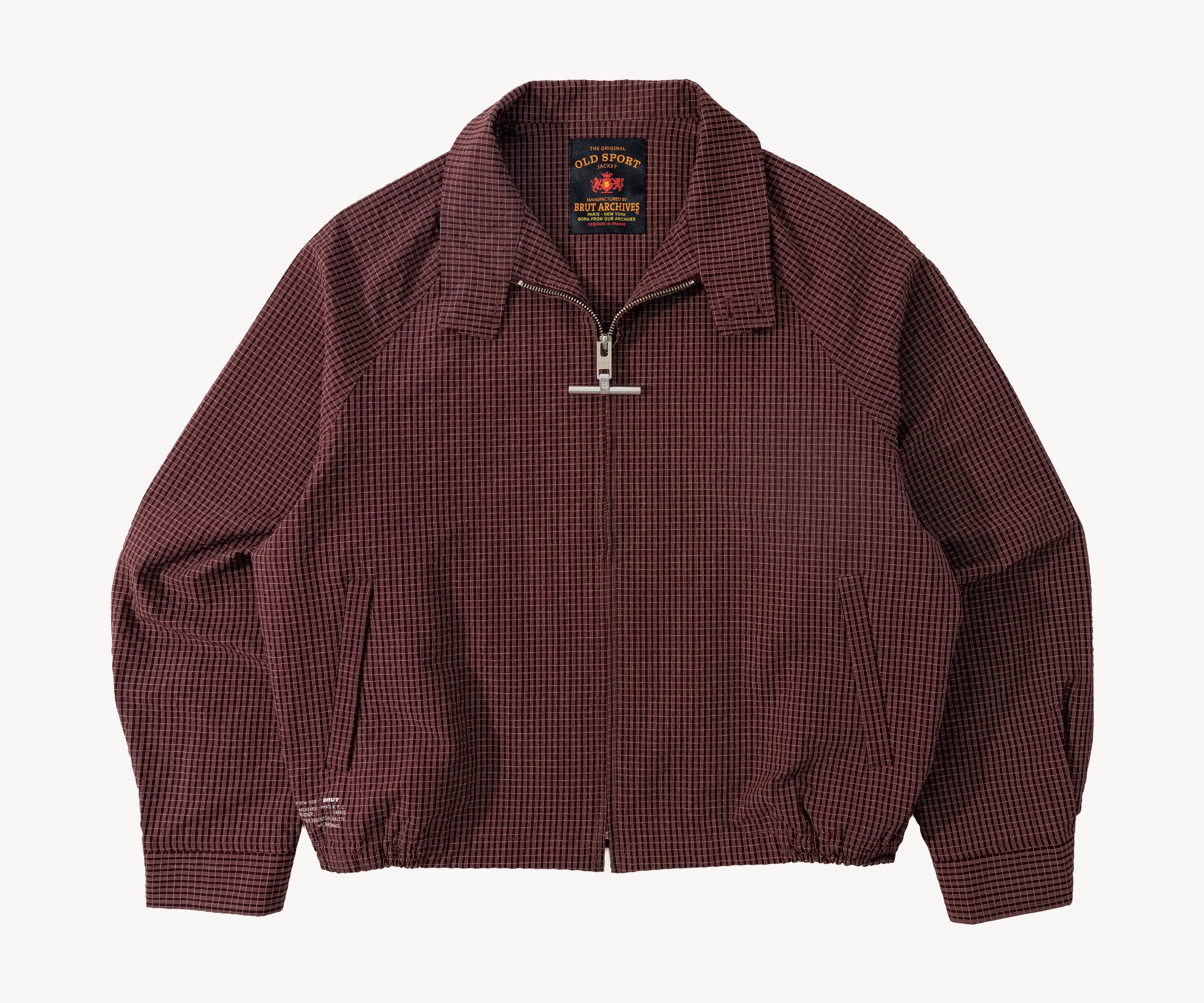 THE OLD SPORT JACKET Manteaux et vestes XS / BORDEAUX - BRUT Clothing