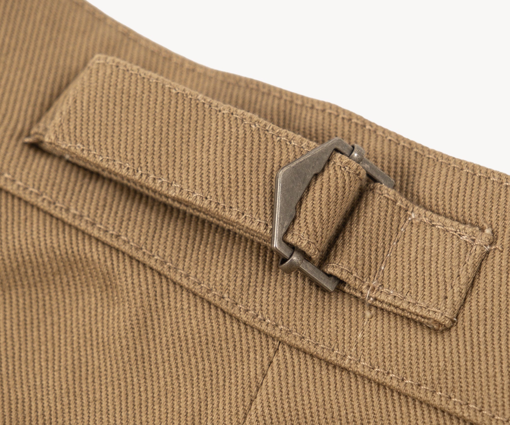 THE ONE PLEAT PANTS Taille US 26 / FR 36 / KAKI ÉPAIS - BRUT Clothing