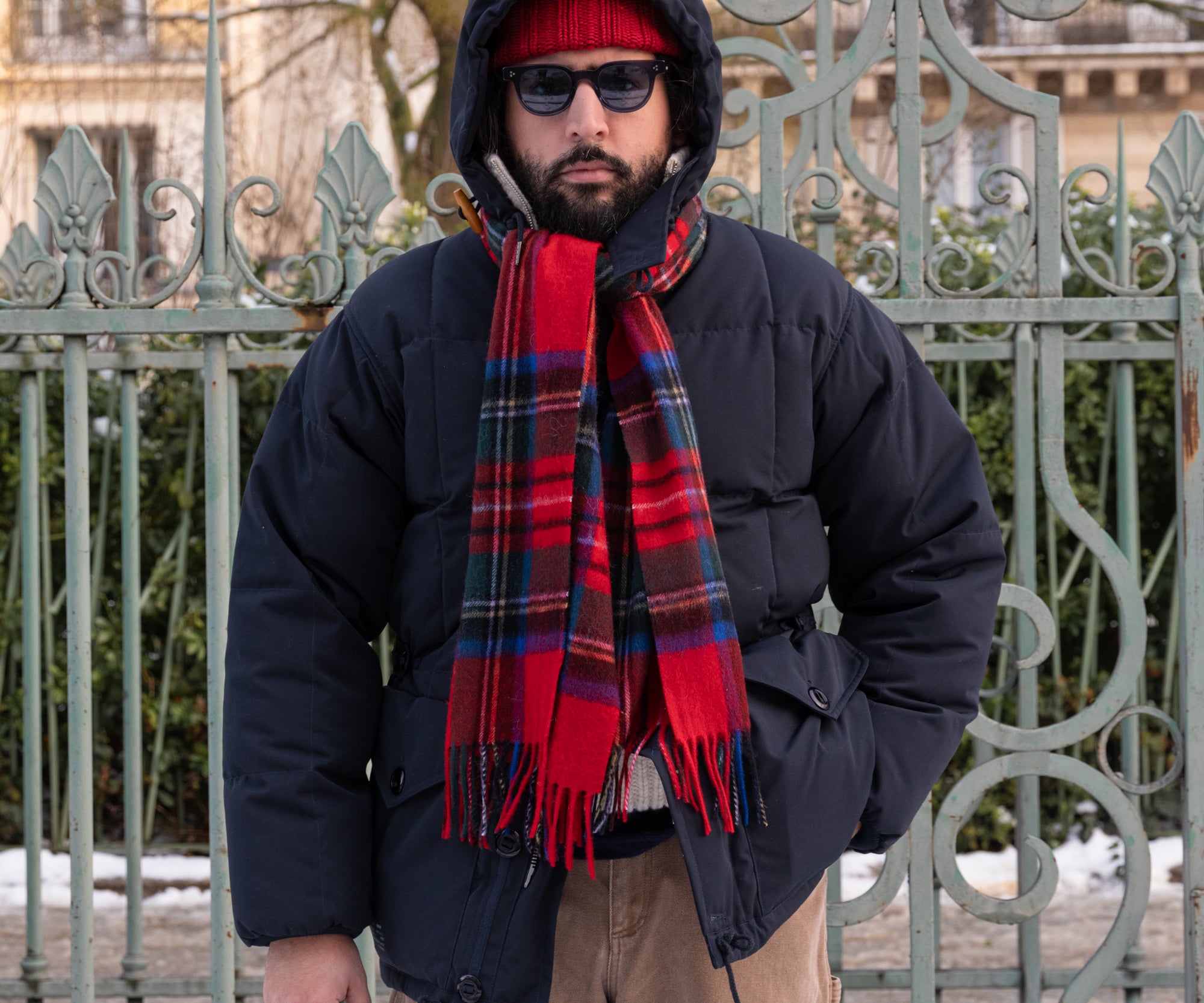 THE DOWN PARKA Manteaux et vestes X-SMALL / BLEU MARINE - BRUT Clothing