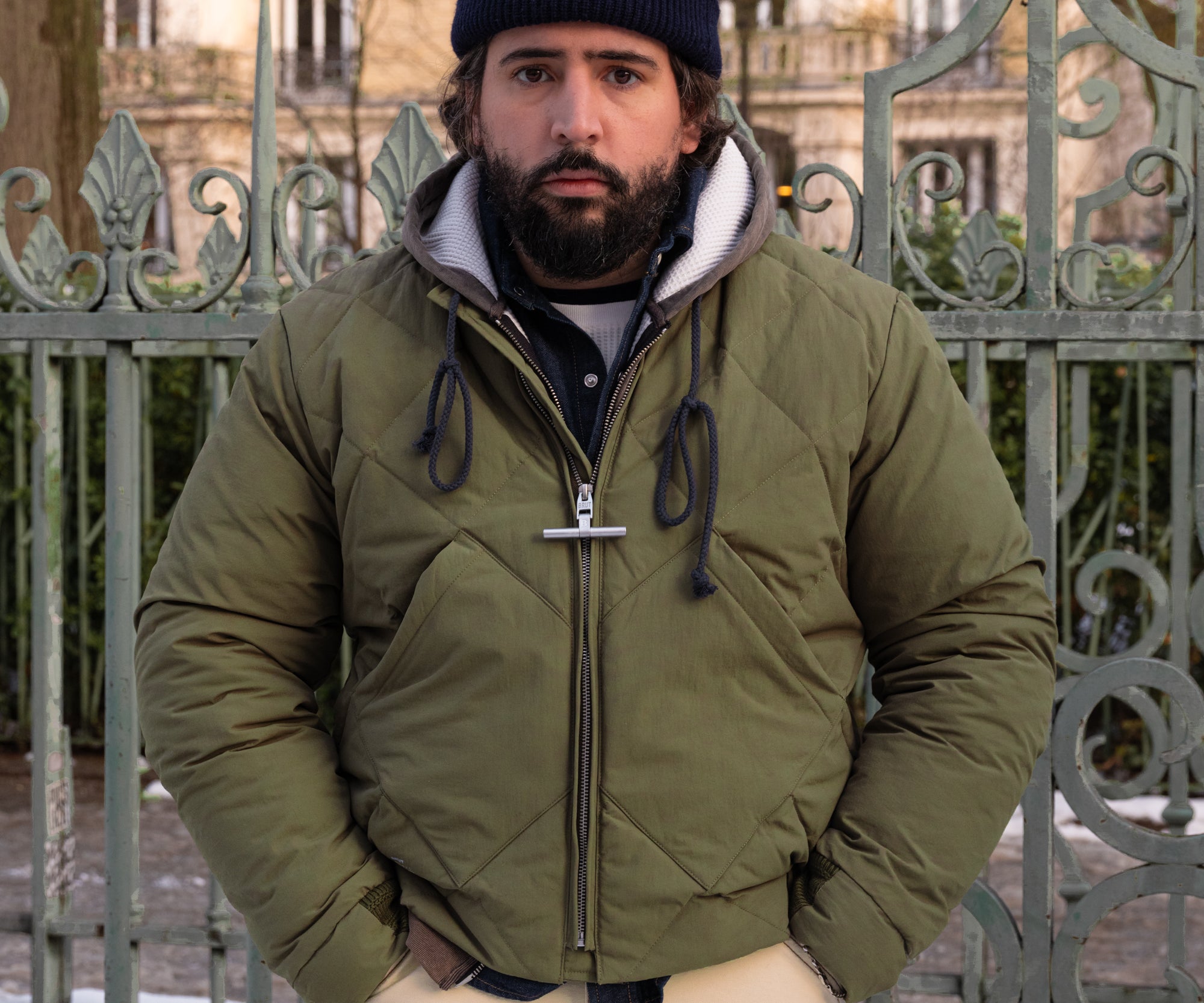 THE DOWN JACKET Manteaux et vestes X-SMALL / VERT OLIVE - BRUT Clothing
