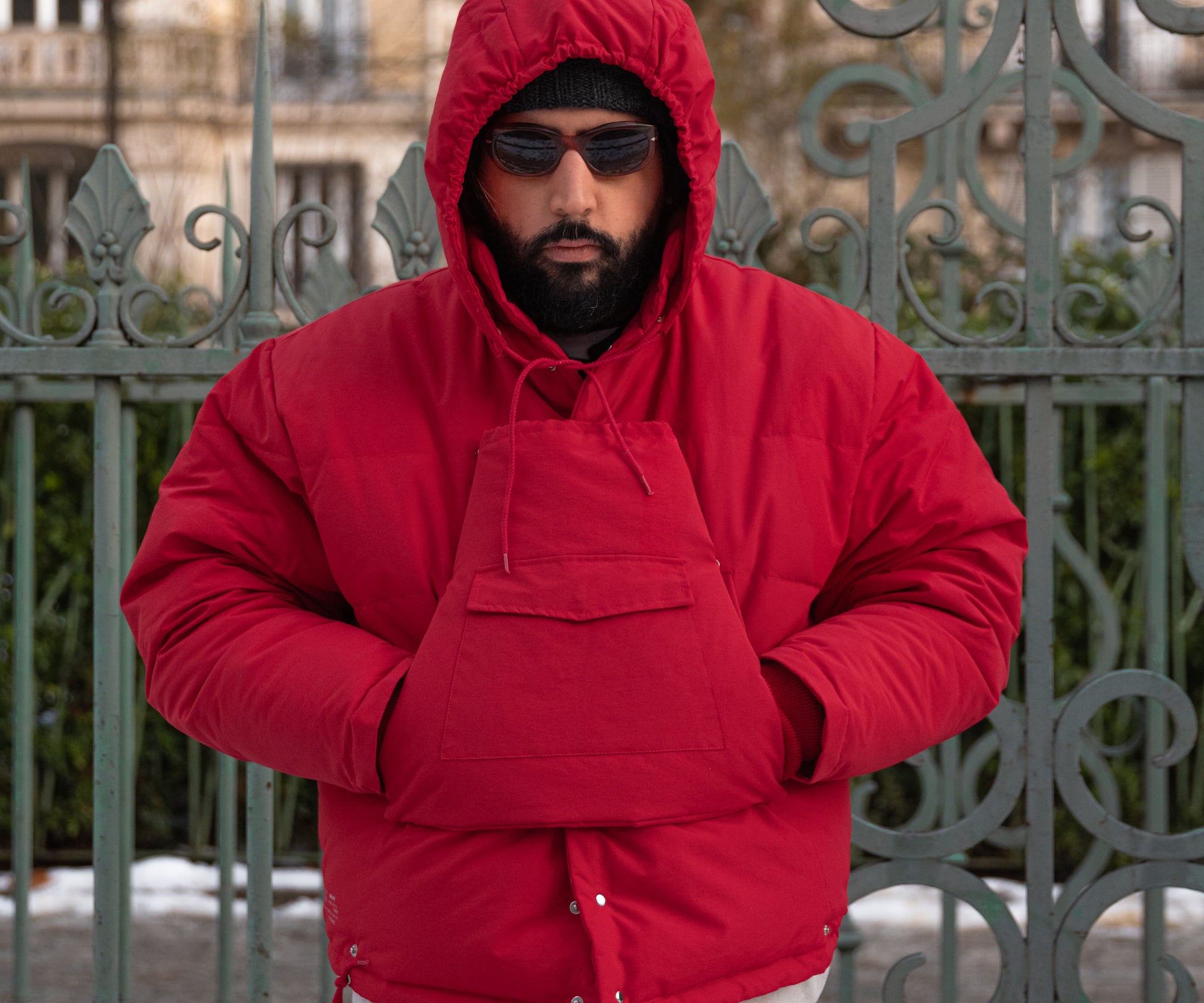 THE SUMMIT JACKET Manteaux et vestes TAILLE S / ROUGE - BRUT Clothing