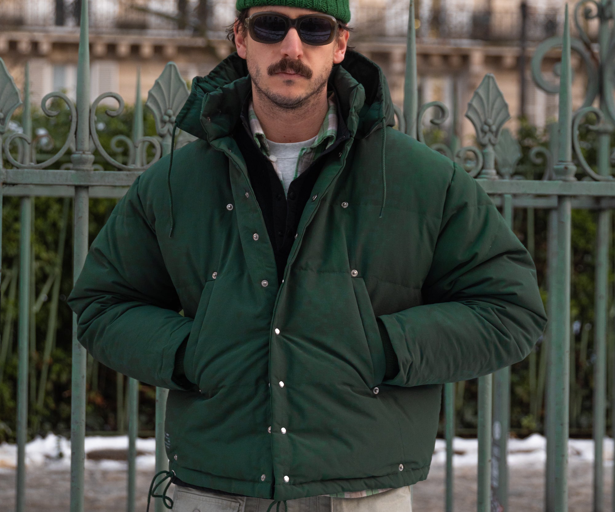 THE SUMMIT JACKET Manteaux et vestes TAILLE S / VERT - BRUT Clothing