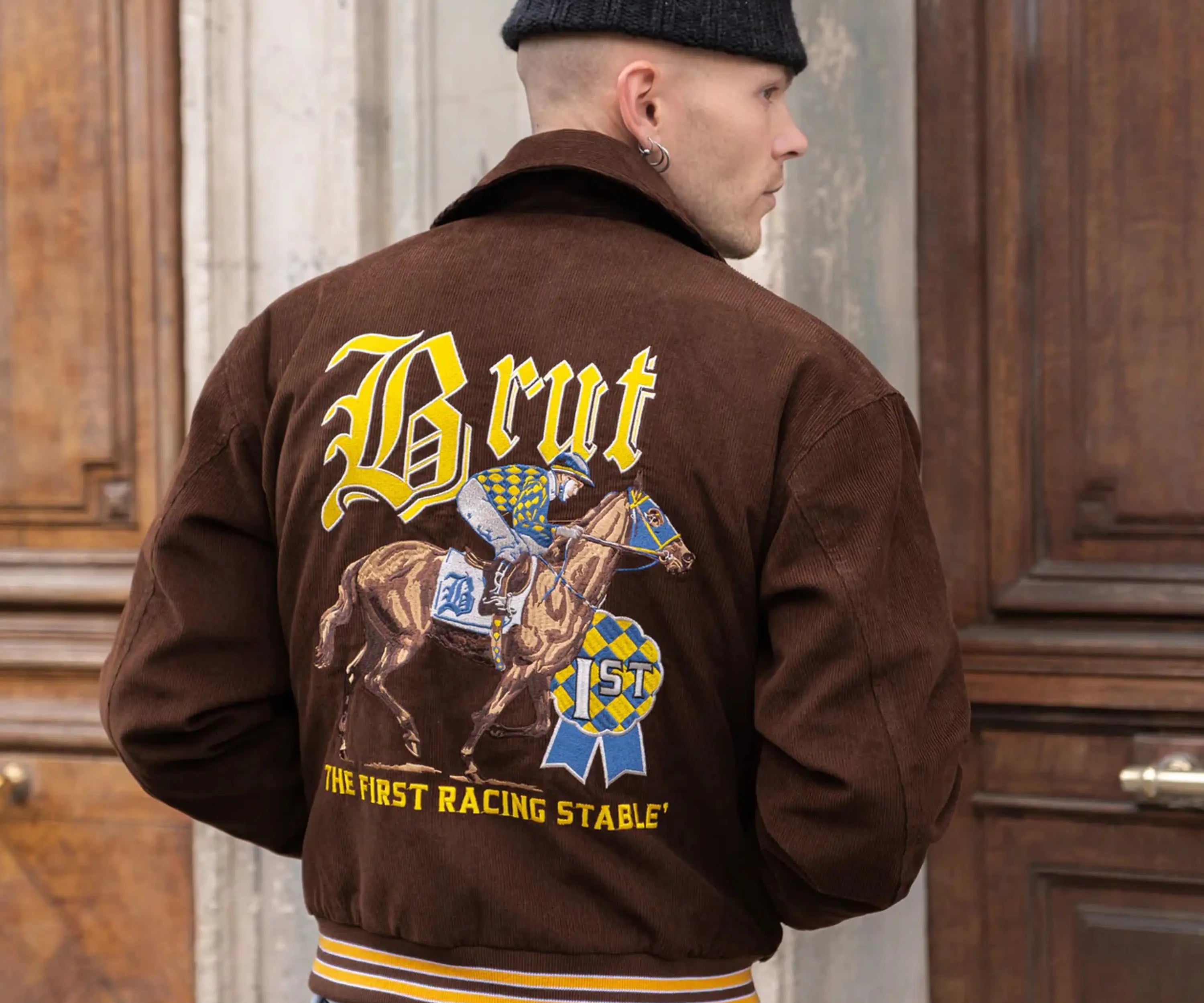 THE CHAMPION'S JACKET Coats & Jackets X-SMALL / BROWN - BRUT Clothing