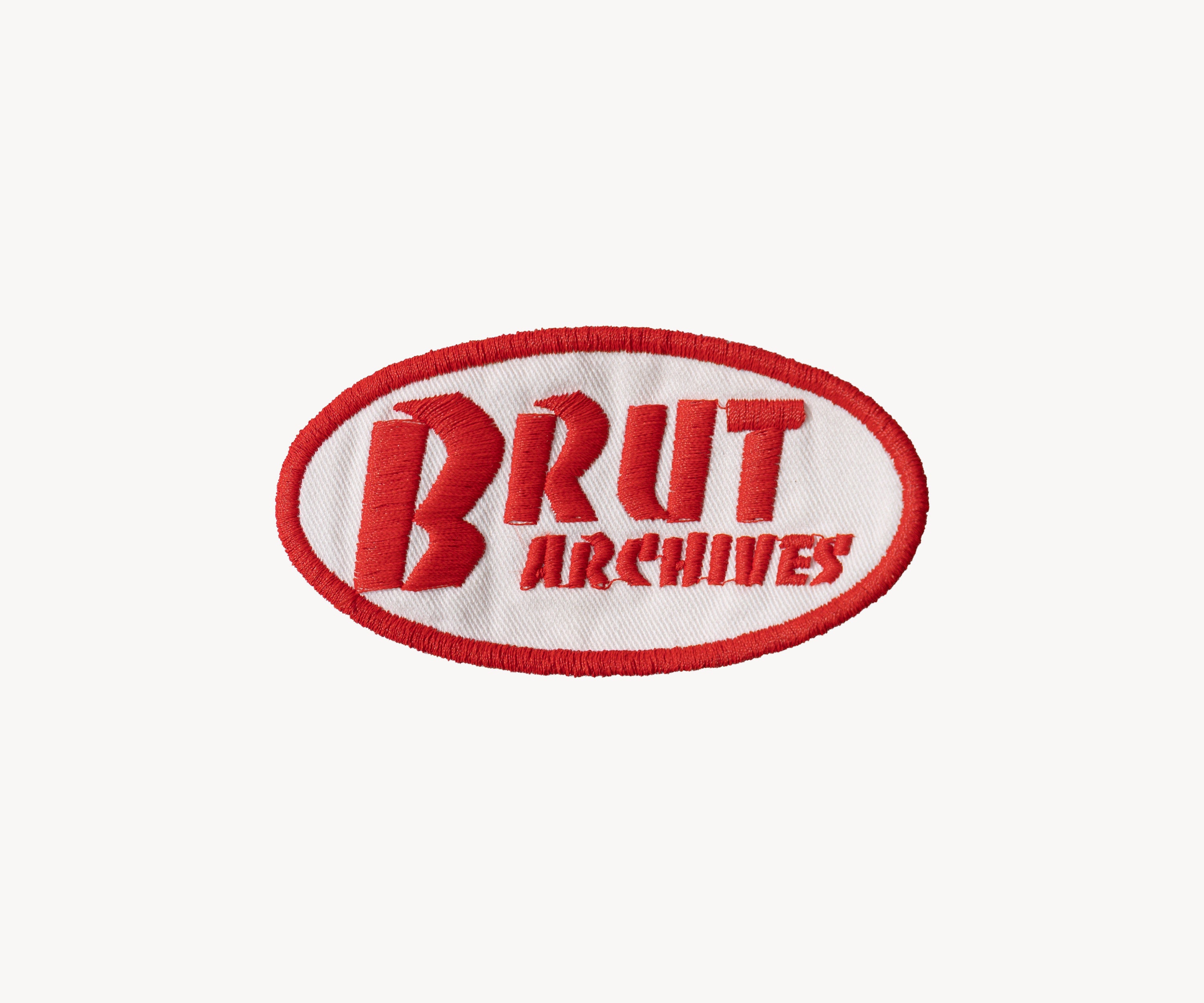PATCH BRUT ARCHIVES STATION Accessoires ROUGE / TAILLE UNIQUE - BRUT Clothing