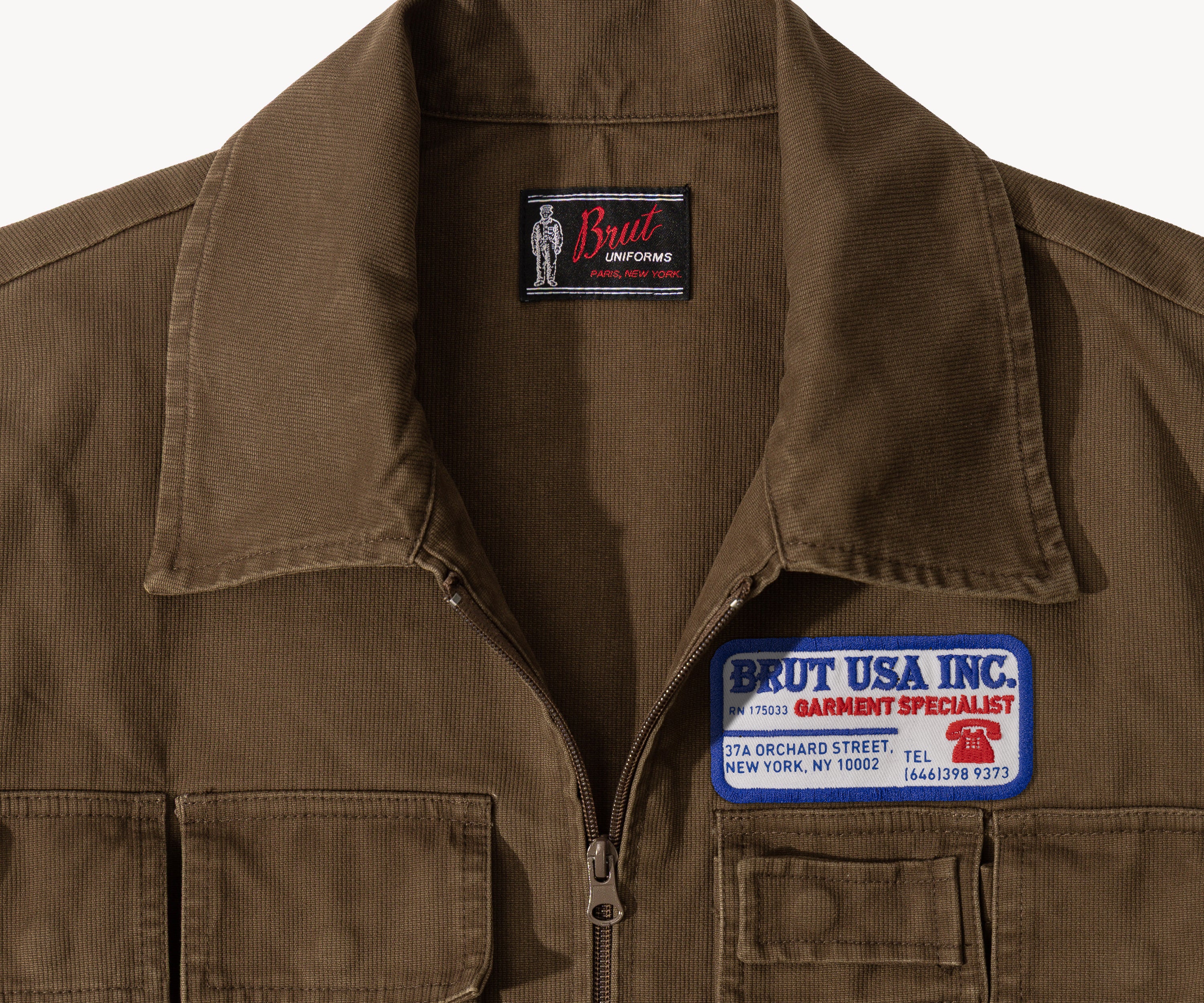 THE REEL JACKET Coats & Jackets X-SMALL / BROWN - BRUT Clothing