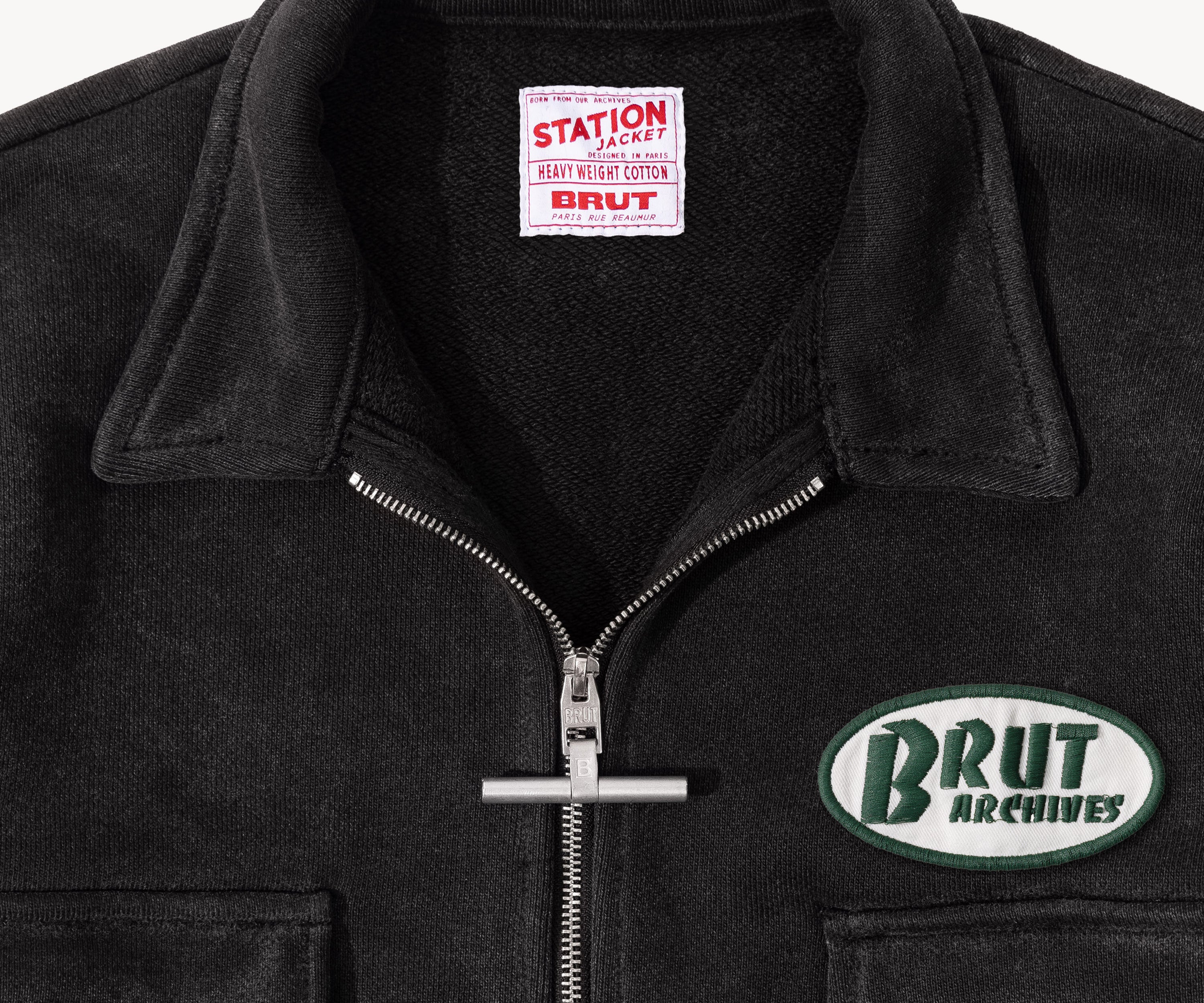 BRUT ARCHIVES STATION PATCH - Accessoires VERT / TAILLE UNIQUE - BRUT Clothing