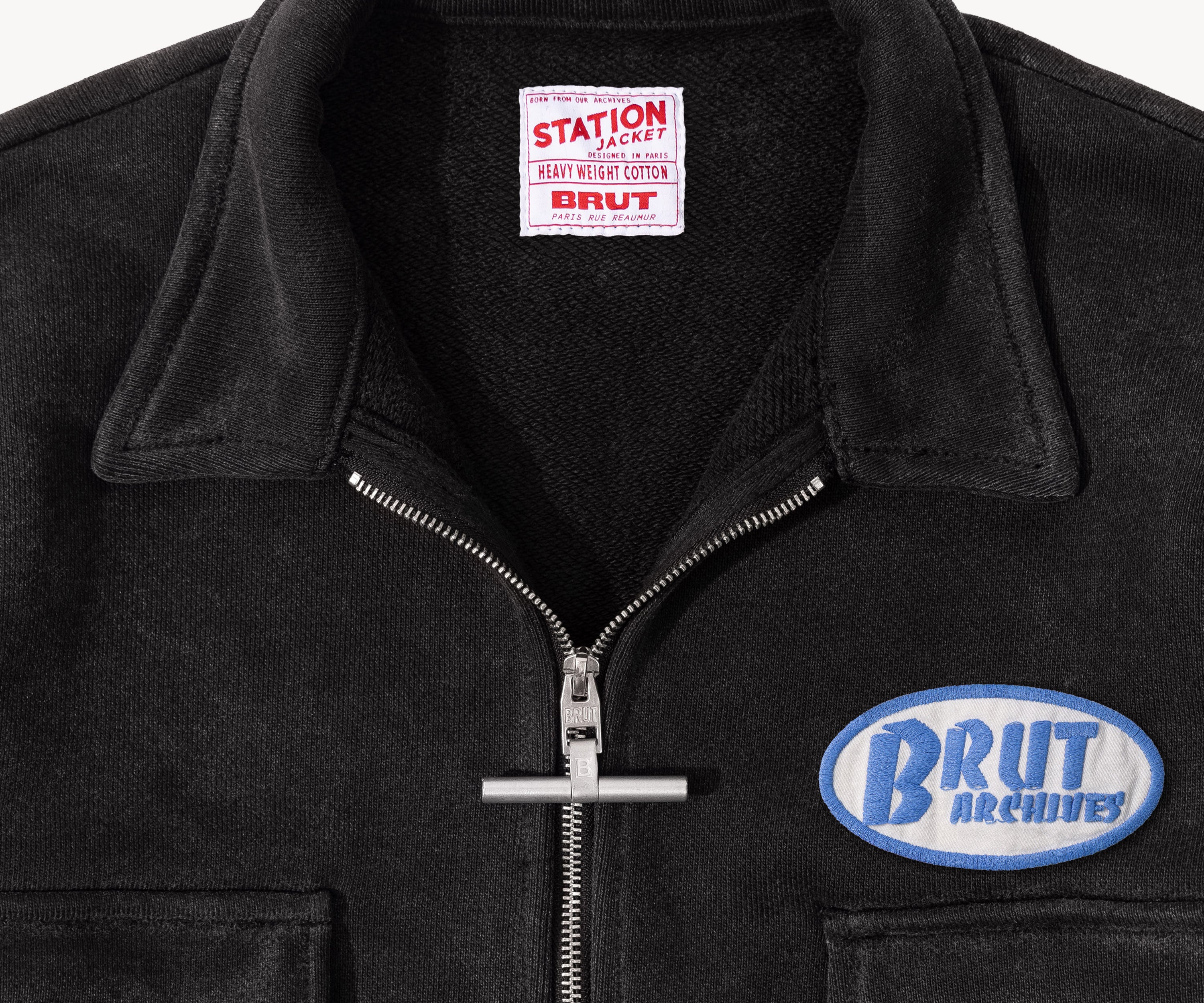 BRUT ARCHIVES STATION PATCH Accessories BLUE / ONE SIZE - BRUT Clothing