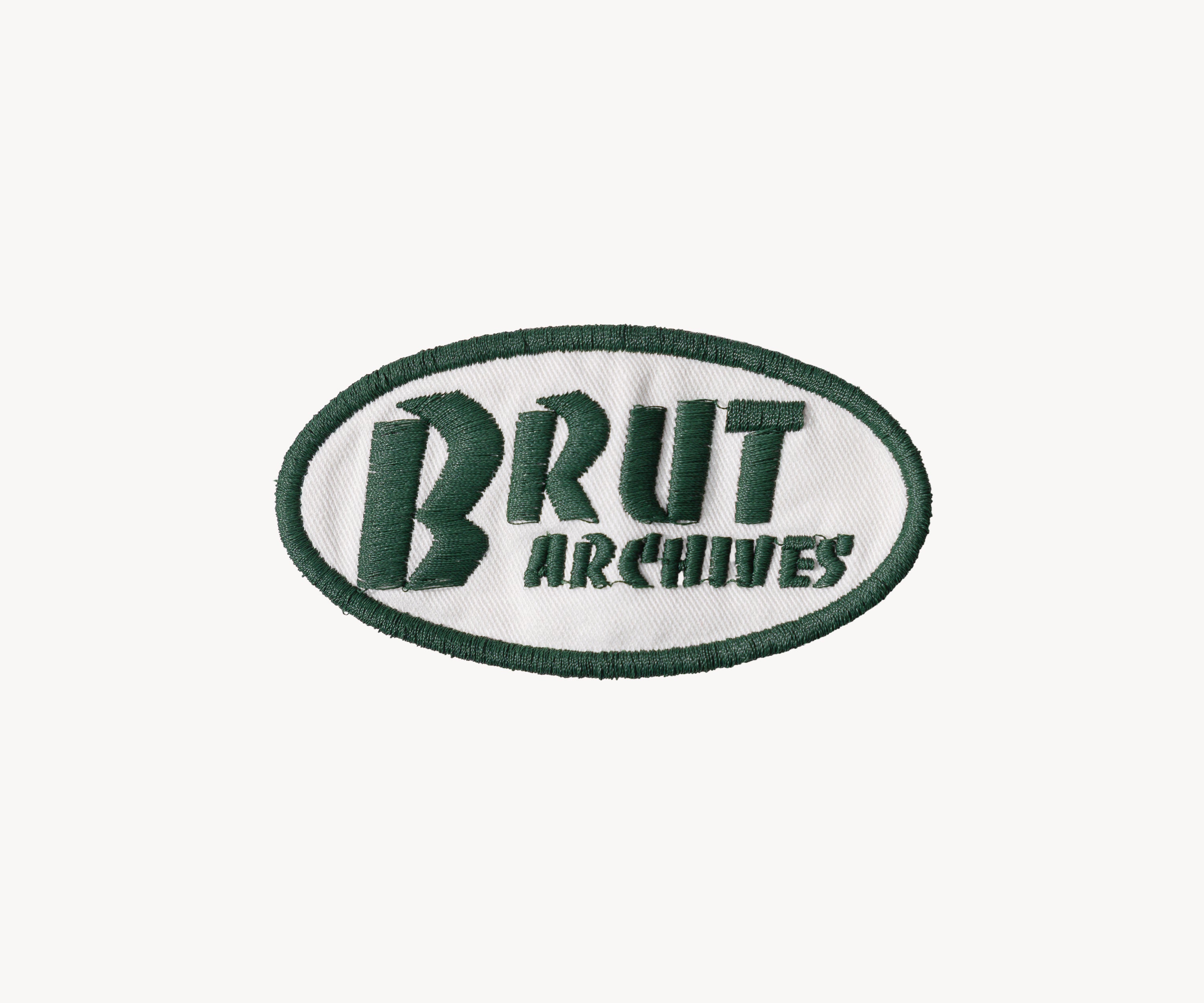 BRUT ARCHIVES STATION PATCH - Accessoires VERT / TAILLE UNIQUE - BRUT Clothing
