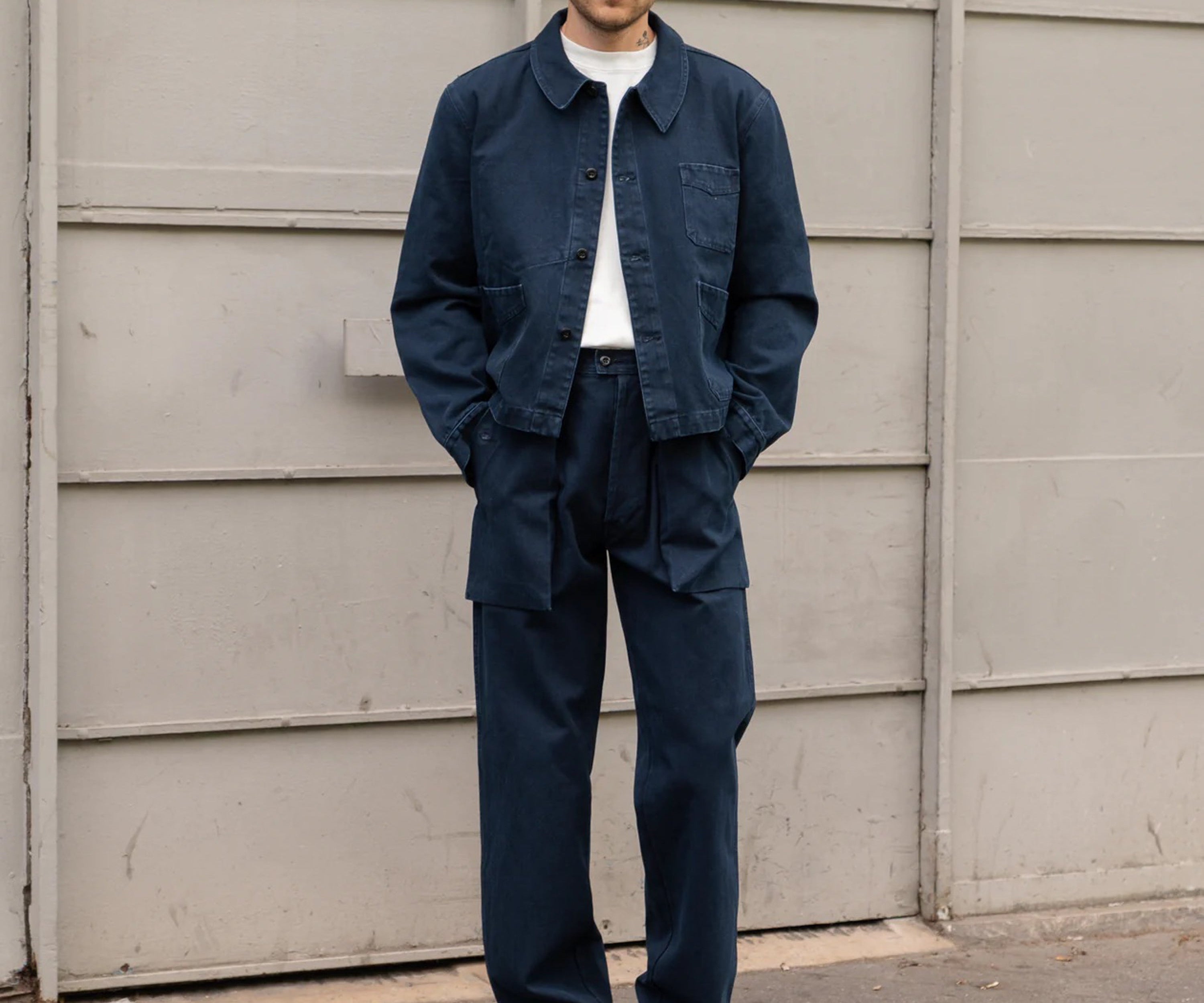 REWORK® INDIGO ATELIER PANTS Pants US28 / FR38 / INDIGO - BRUT Clothing