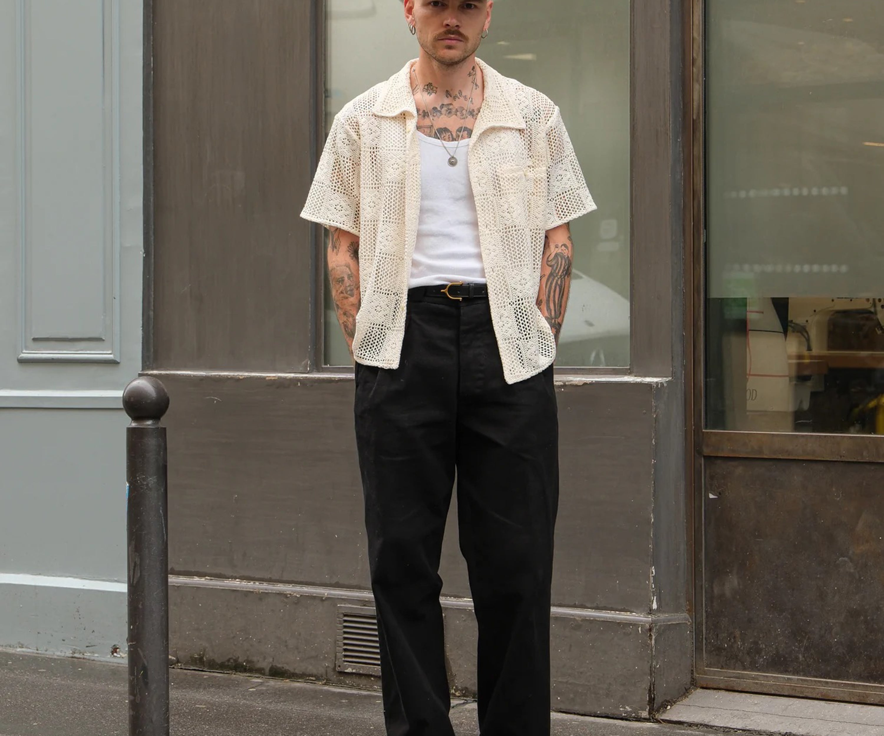 THE ELEPHANT PANTS Pants US26 / FR36 / BLACK HEAVY WEIGHT - BRUT Clothing