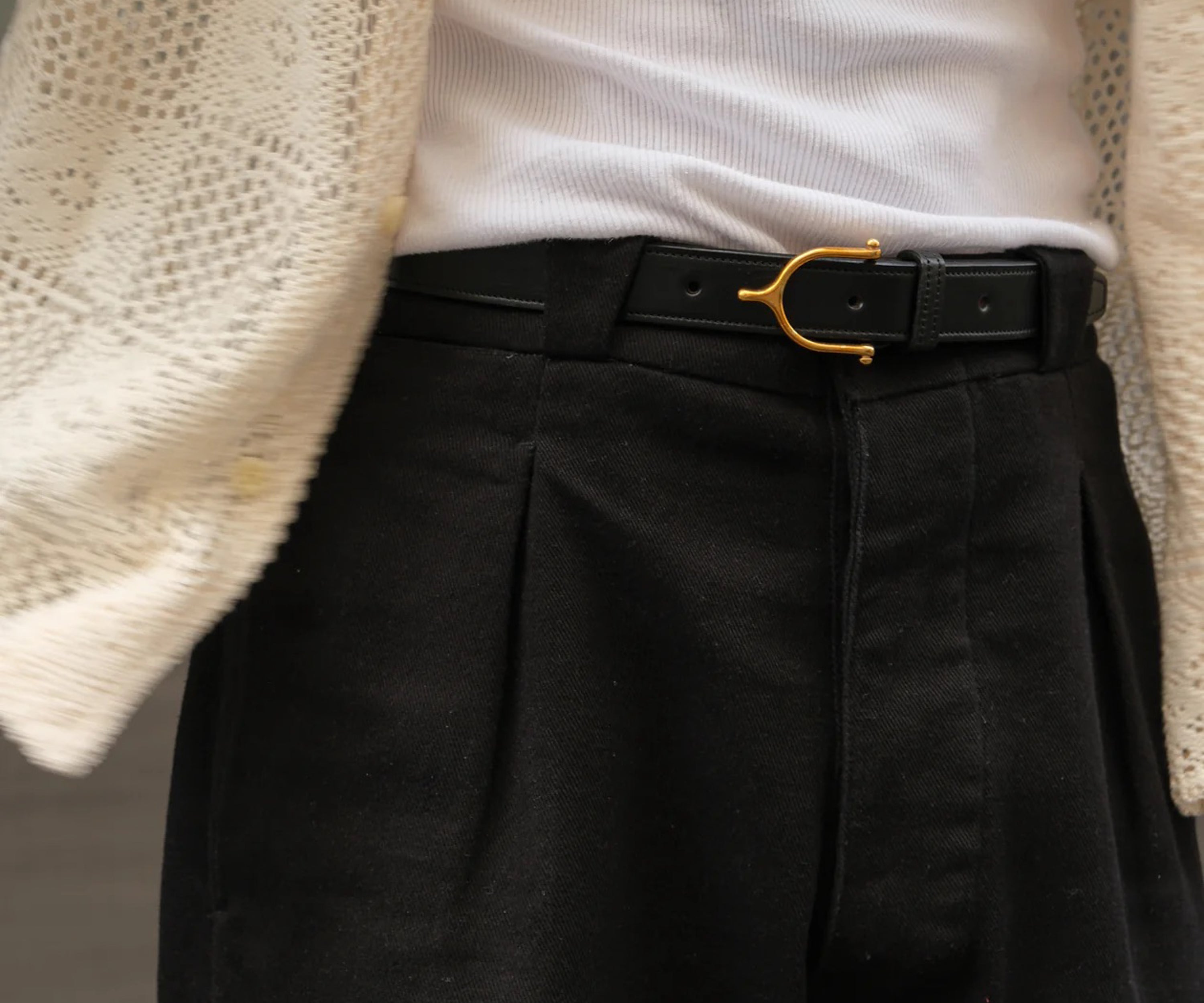THE ELEPHANT PANTS Pants US26 / FR36 / BLACK HEAVY WEIGHT - BRUT Clothing
