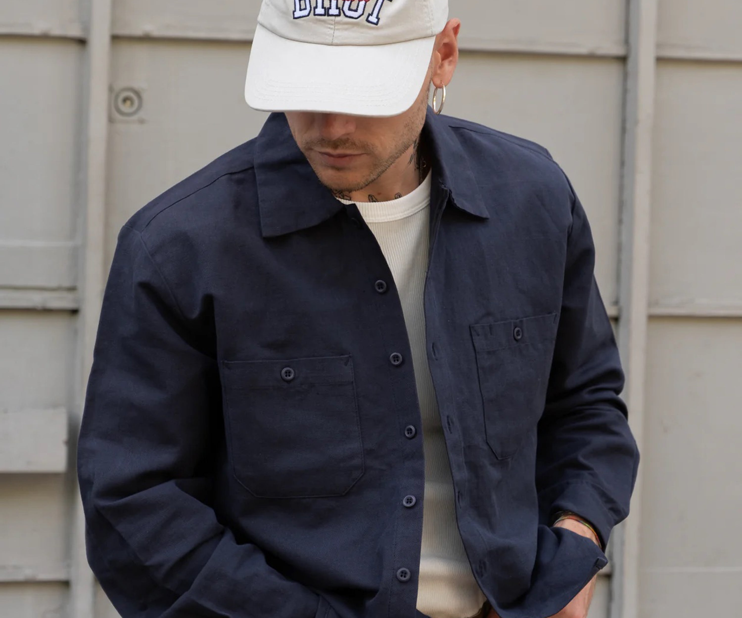 BRUT UNIVERSITY CAP - Casquettes et bonnets GRIS CLAIR - BRUT Clothing
