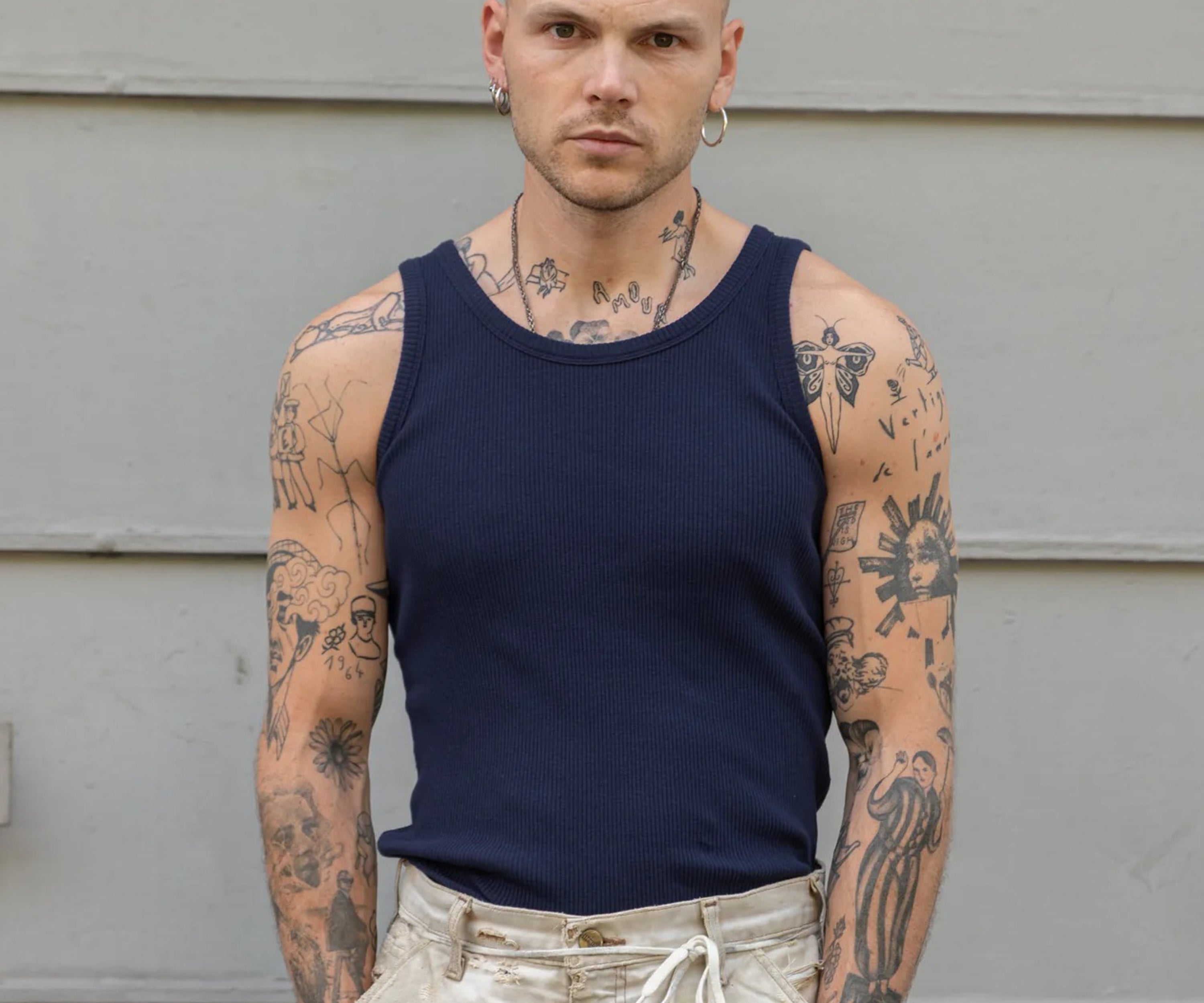 THE TANK TOP T-shirts XS / BLEU MARINE - BRUT Clothing