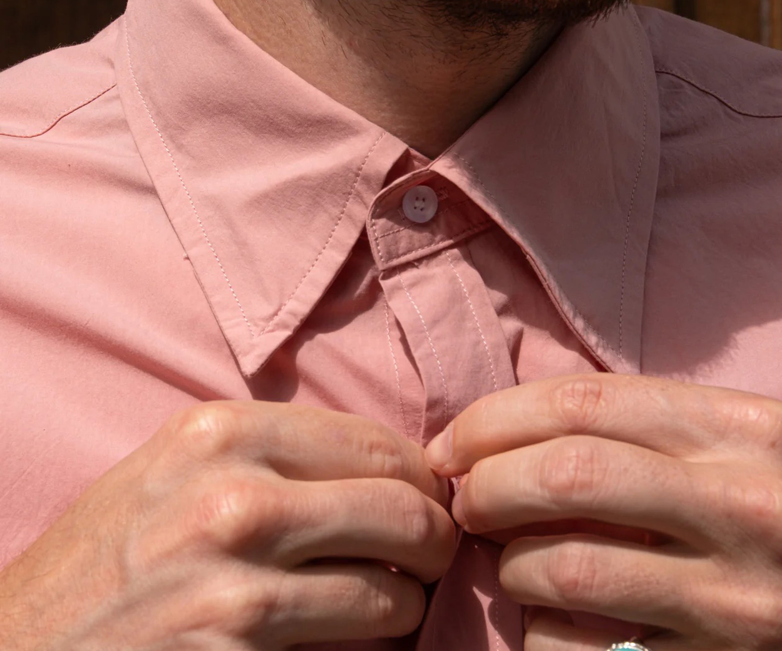 THE BEST POPLIN SHIRT Chemises XS / ROSE - BRUT Clothing