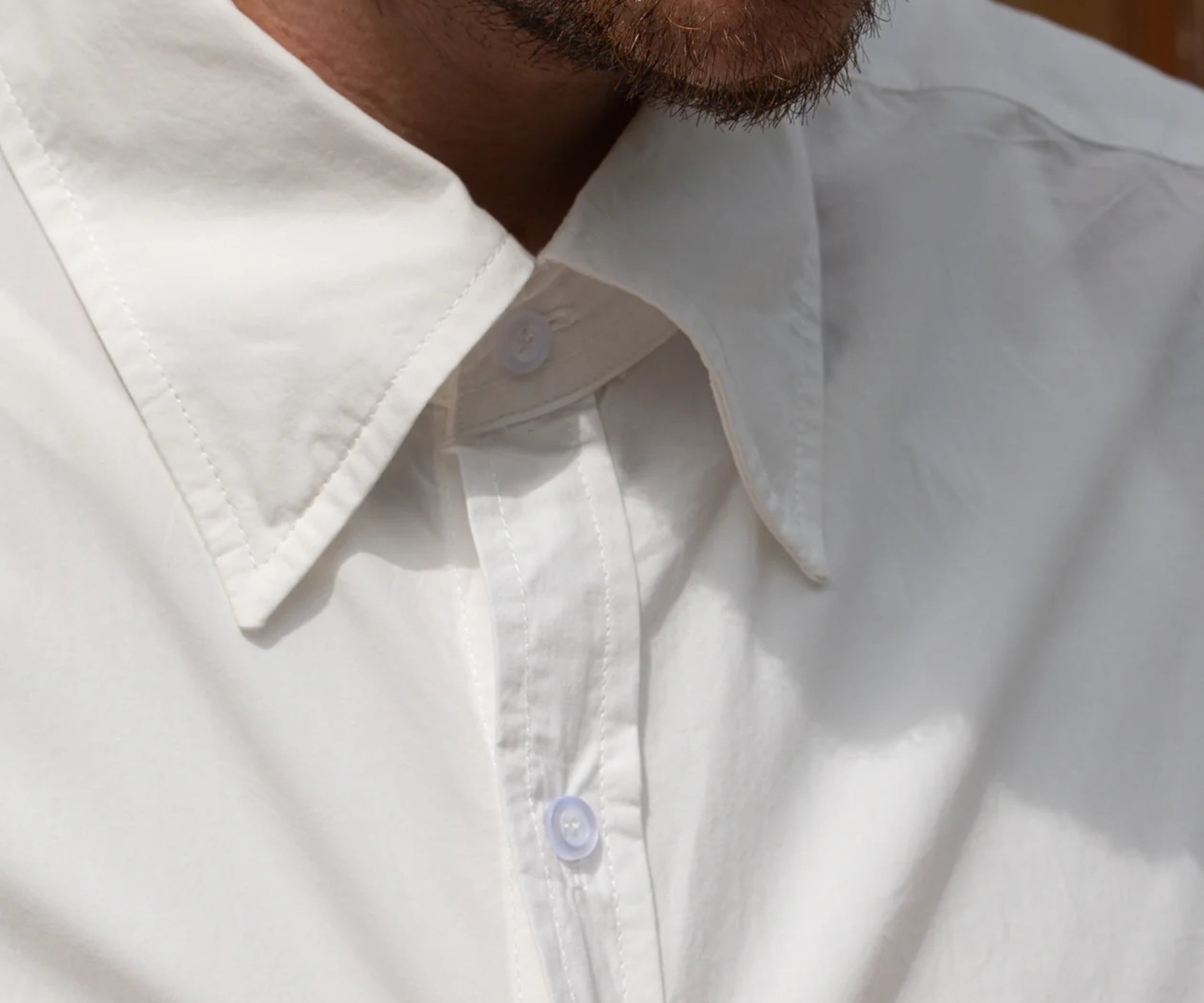 THE BEST POPLIN SHIRT  Chemises XS / BLANCHE - BRUT Clothing