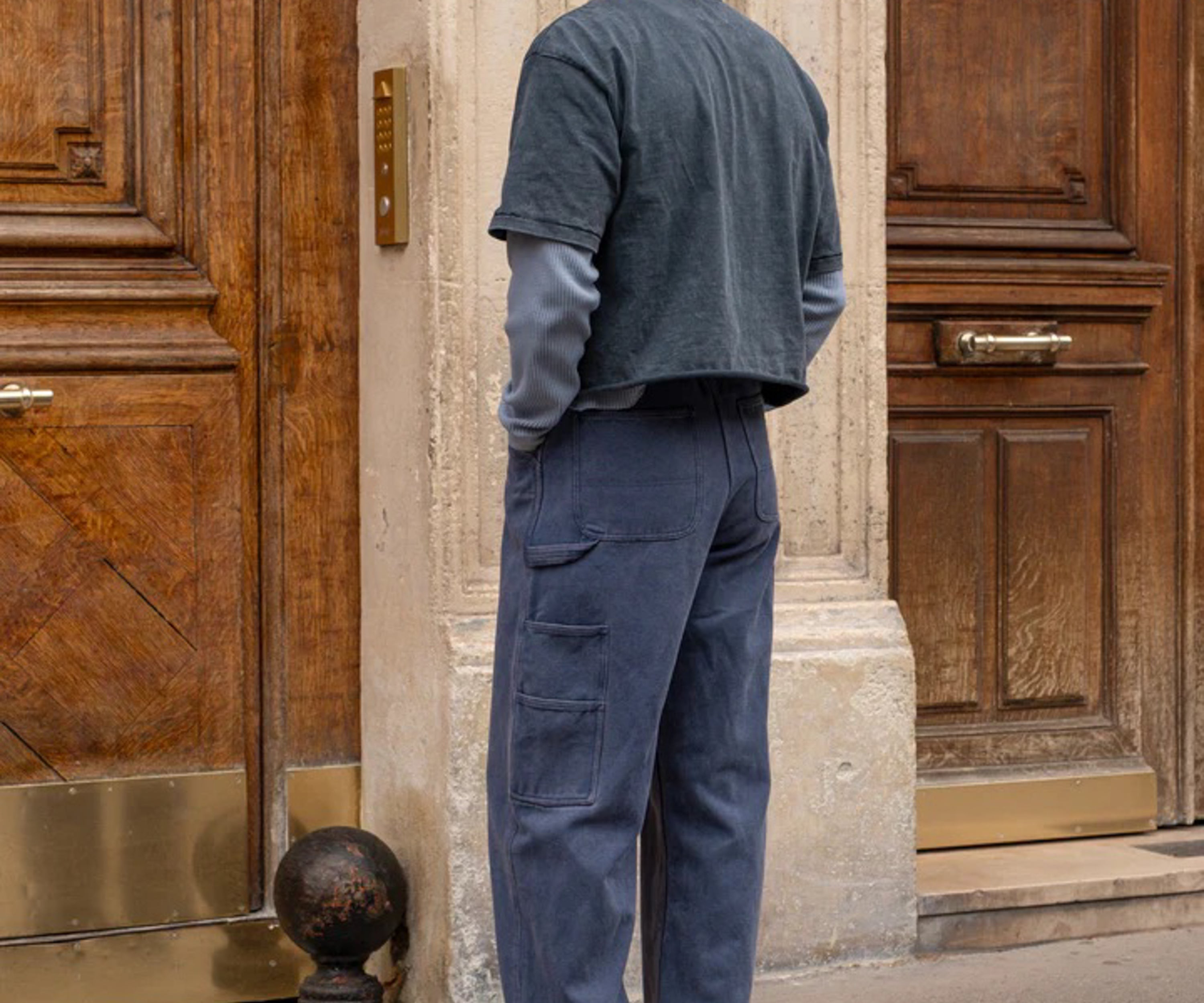 THE TOOLS PANTS Taille US 26 / FR 36 / BLEU MARINE - BRUT Clothing