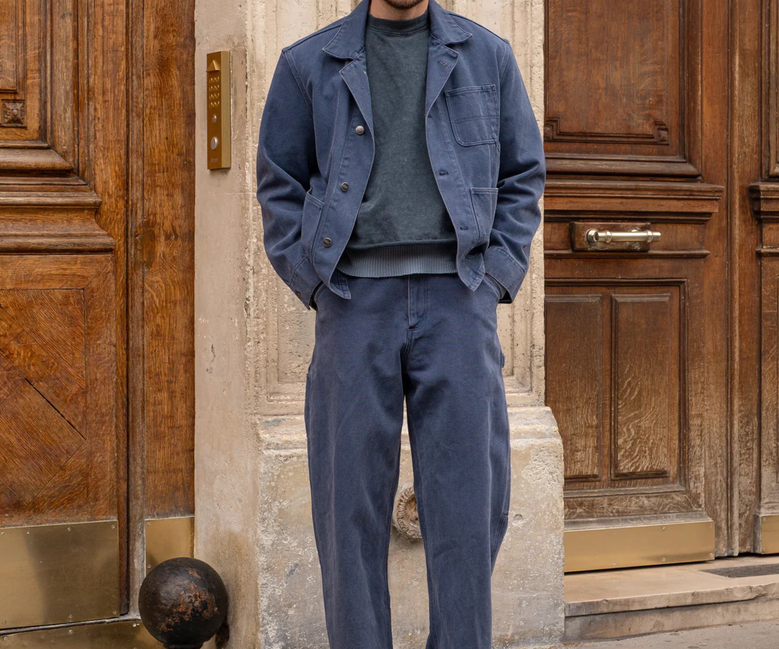 THE TOOLS PANTS Taille US 26 / FR 36 / BLEU MARINE - BRUT Clothing