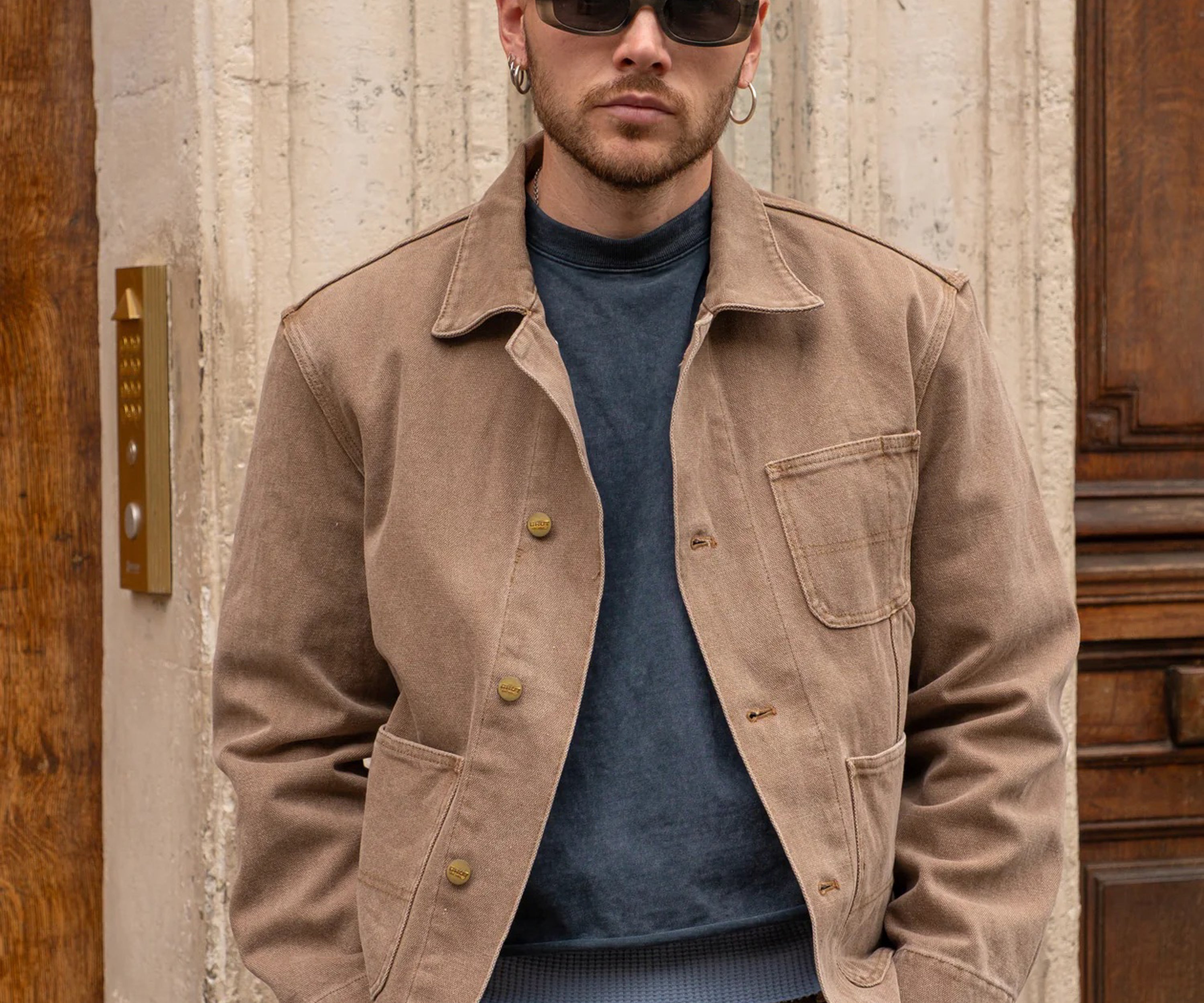 THE TOOLS JACKET Coats & Jackets X-SMALL / BROWN - BRUT Clothing