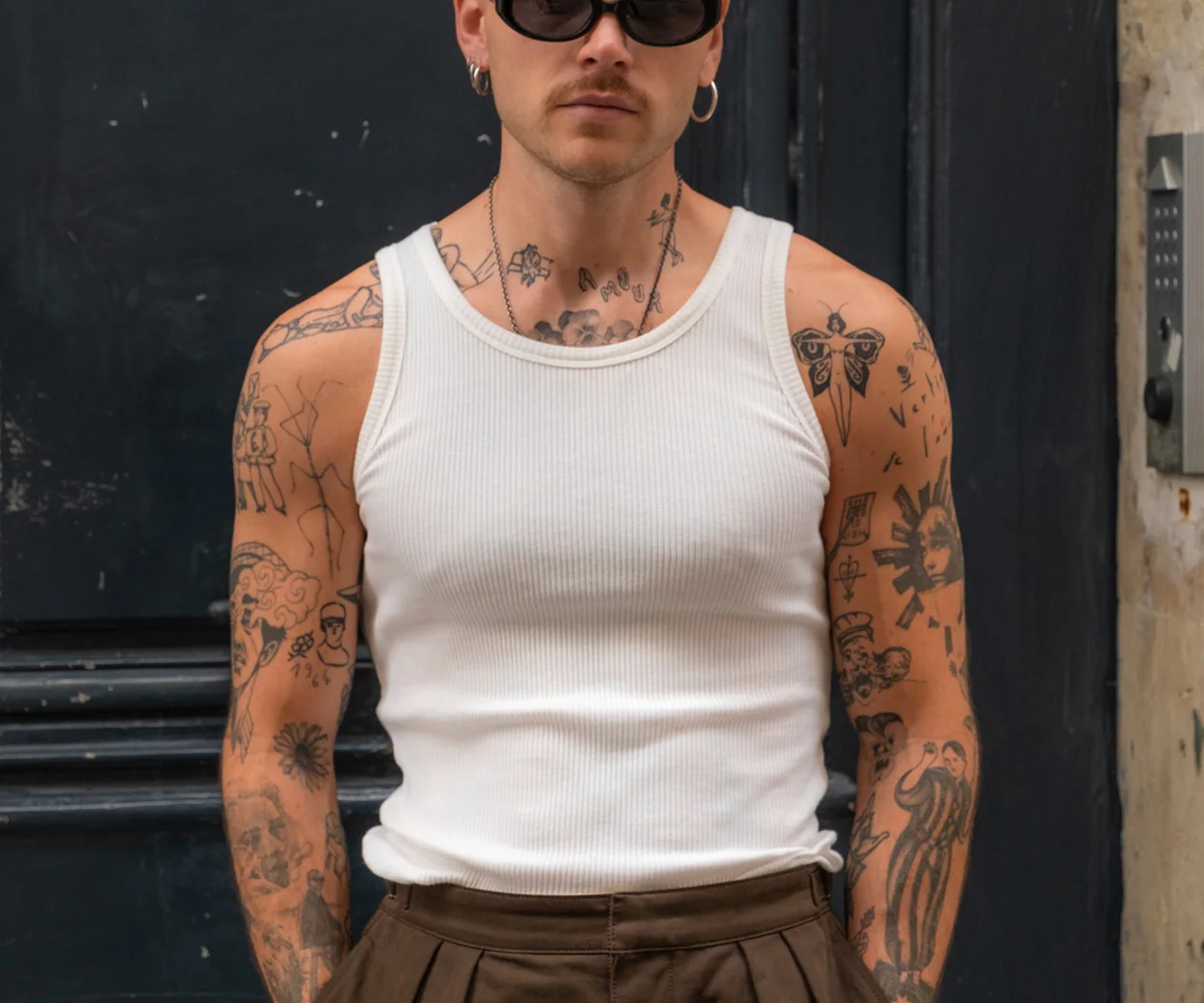 THE TANK TOP T-shirts XS / BLANC - BRUT Clothing