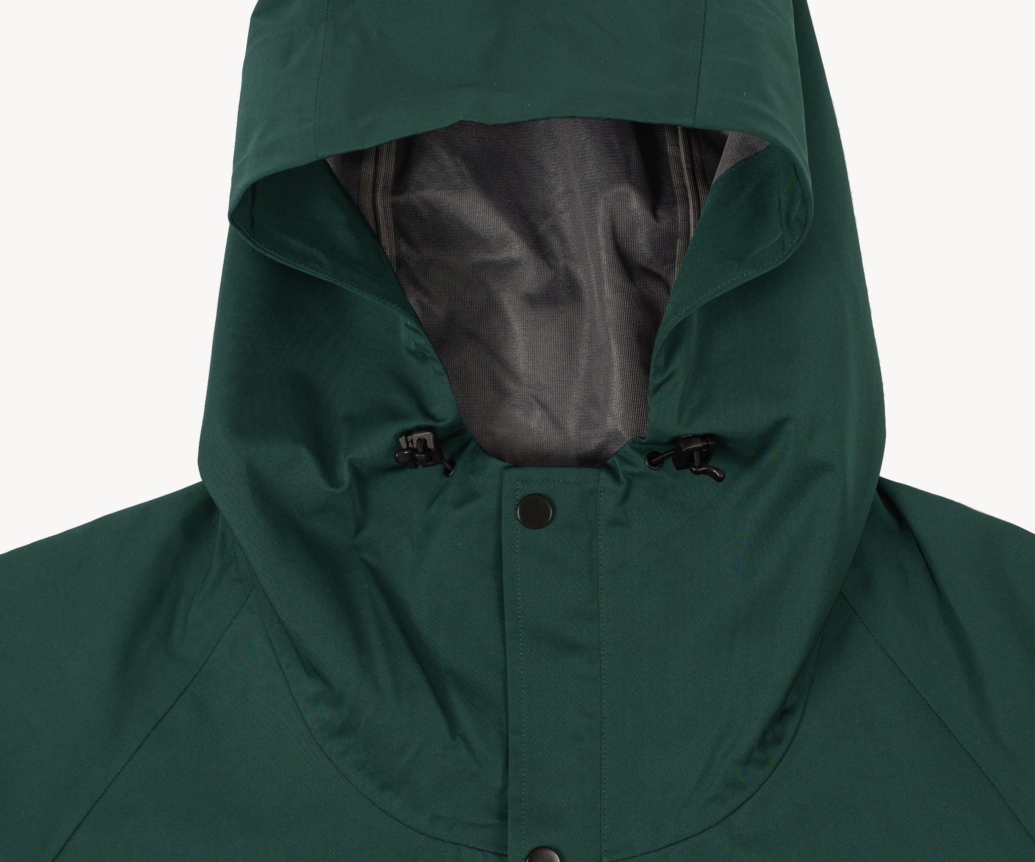 THE RAIN CROPPED JACKET Coats & Jackets X-SMALL / FOREST GREEN - BRUT Clothing