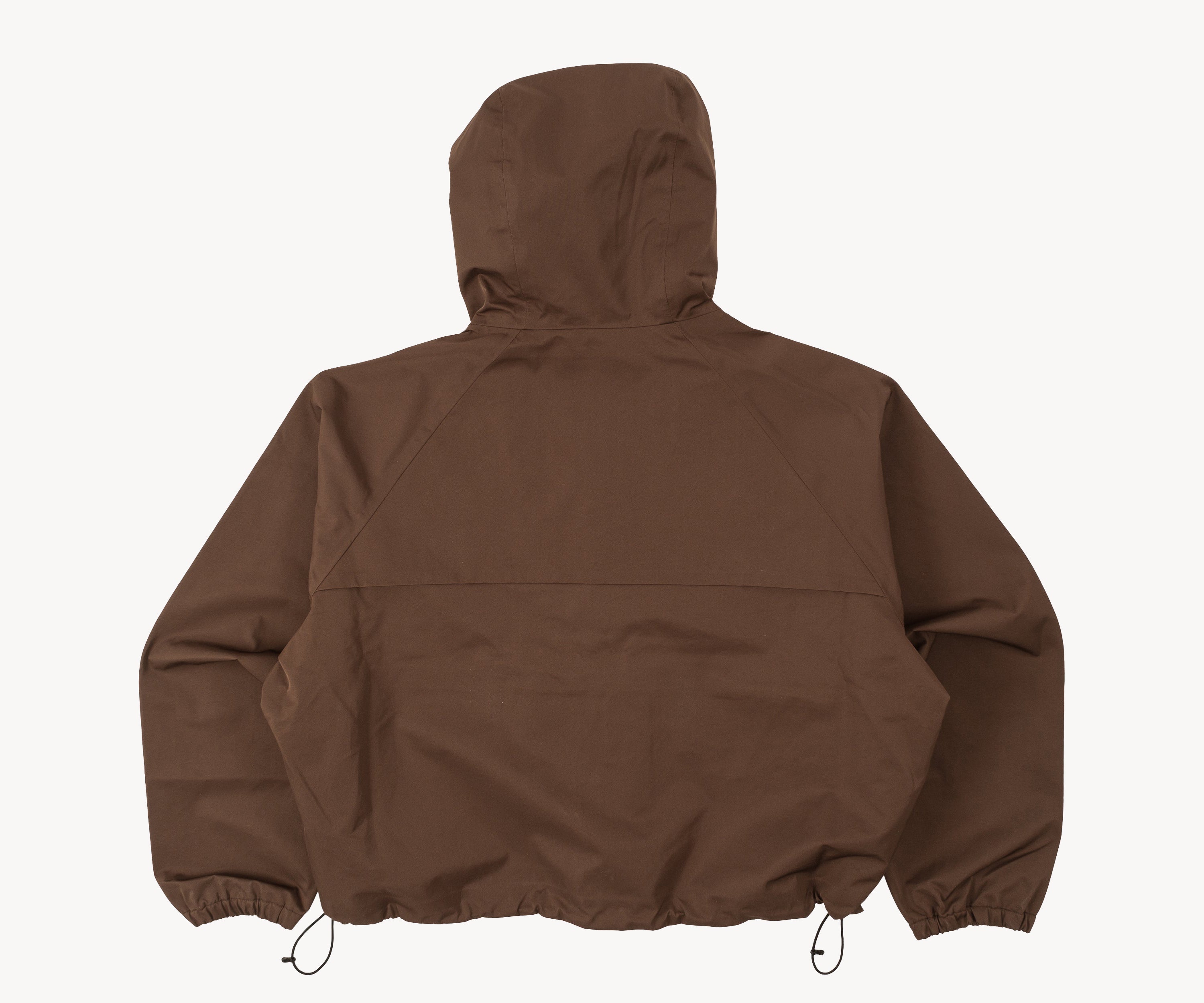 THE RAIN CROPPED JACKET Coats & Jackets X-SMALL / BROWN - BRUT Clothing