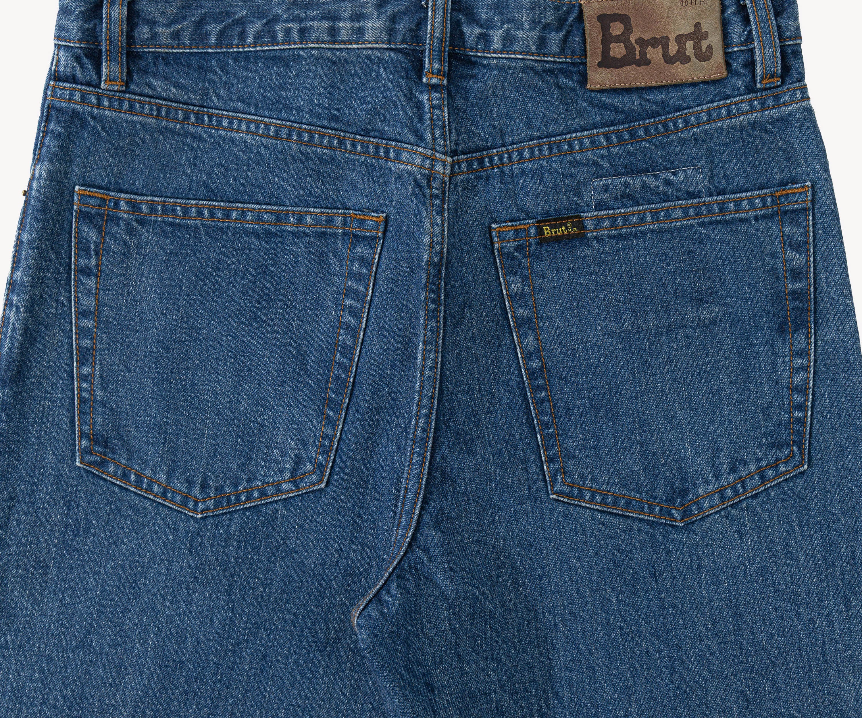 THE REGULAR DENIM Pants US26 / FR36 / MID BLUE - BRUT Clothing