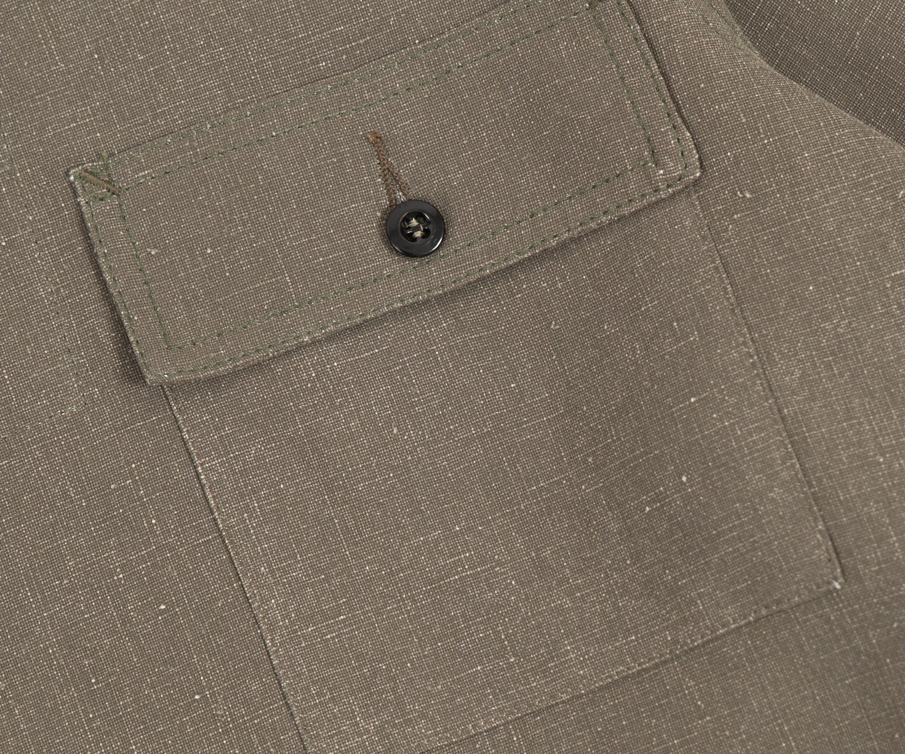 REWORK® FISHERMAN SHIRT SMALL / GRIS - BRUT Clothing