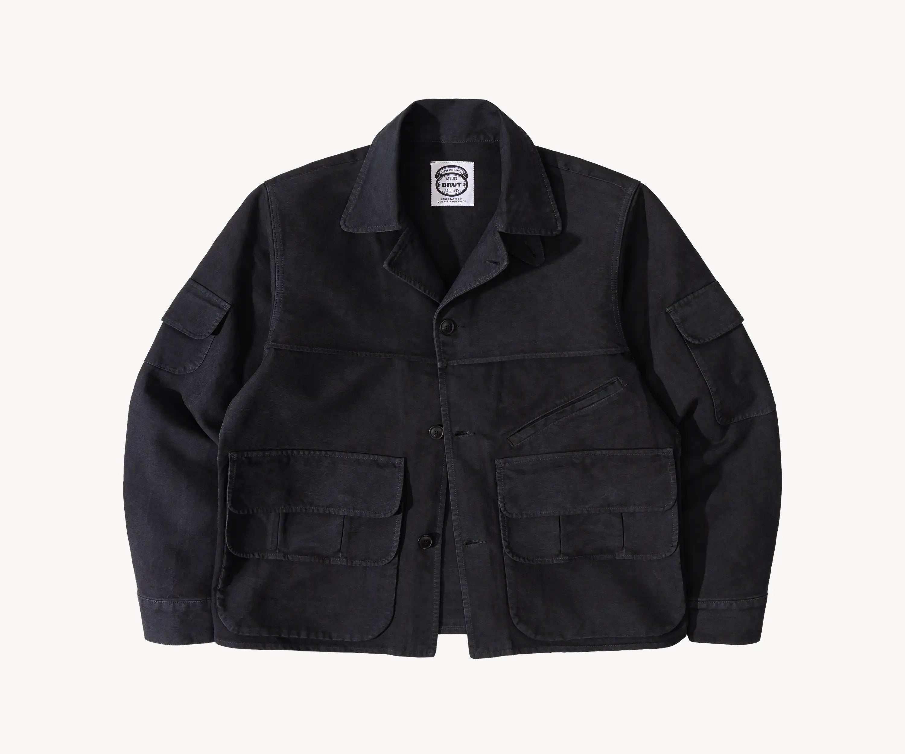 REWORK® FISHING JACKET Coats & Jackets SMALL / CHARCOAL - BRUT Clothing
