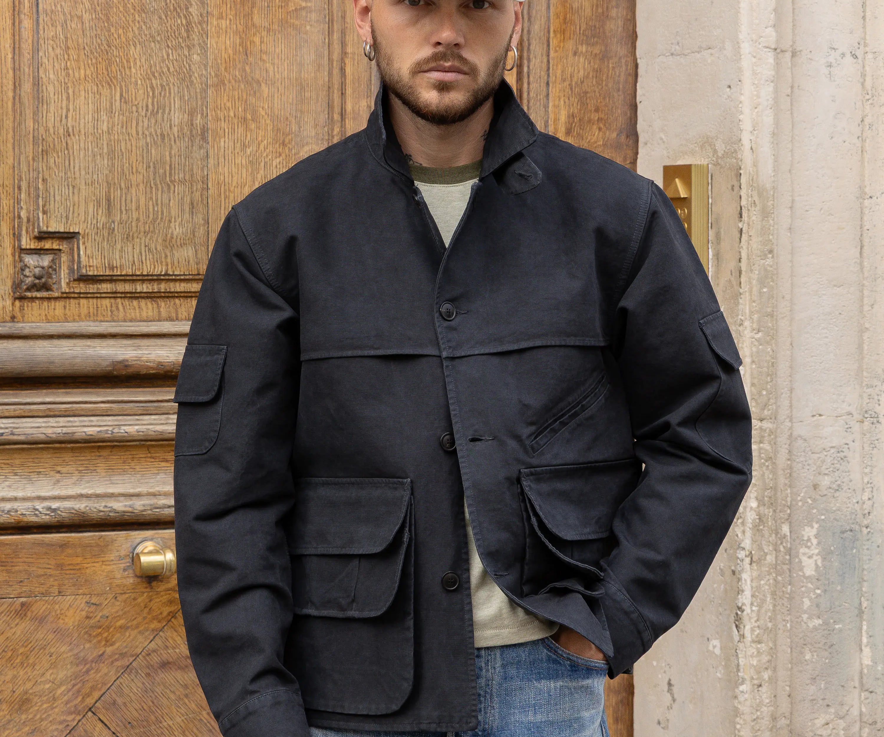 REWORK® FISHING JACKET Coats & Jackets SMALL / CHARCOAL - BRUT Clothing